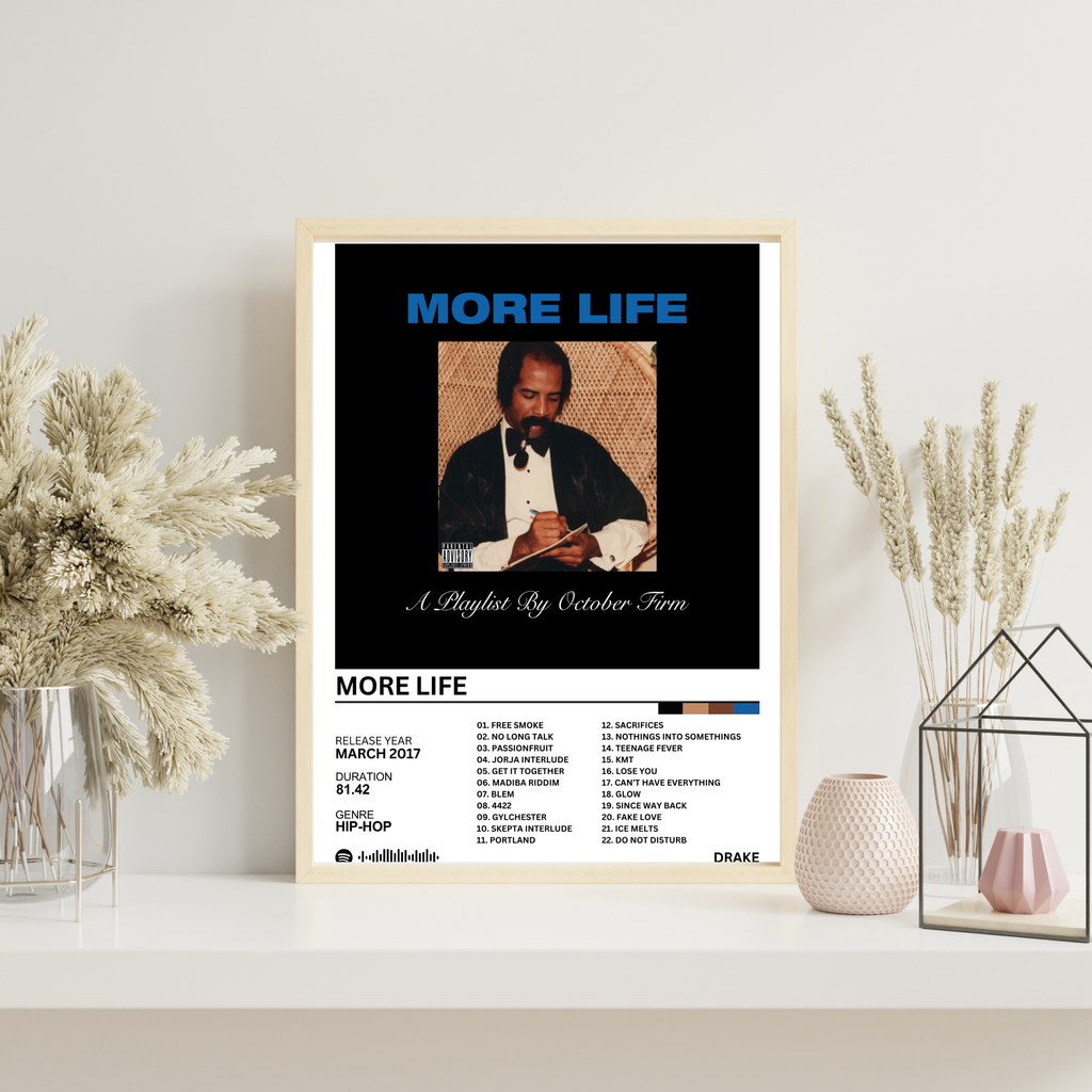 More Life - Drake | PosterStudio Album Collection