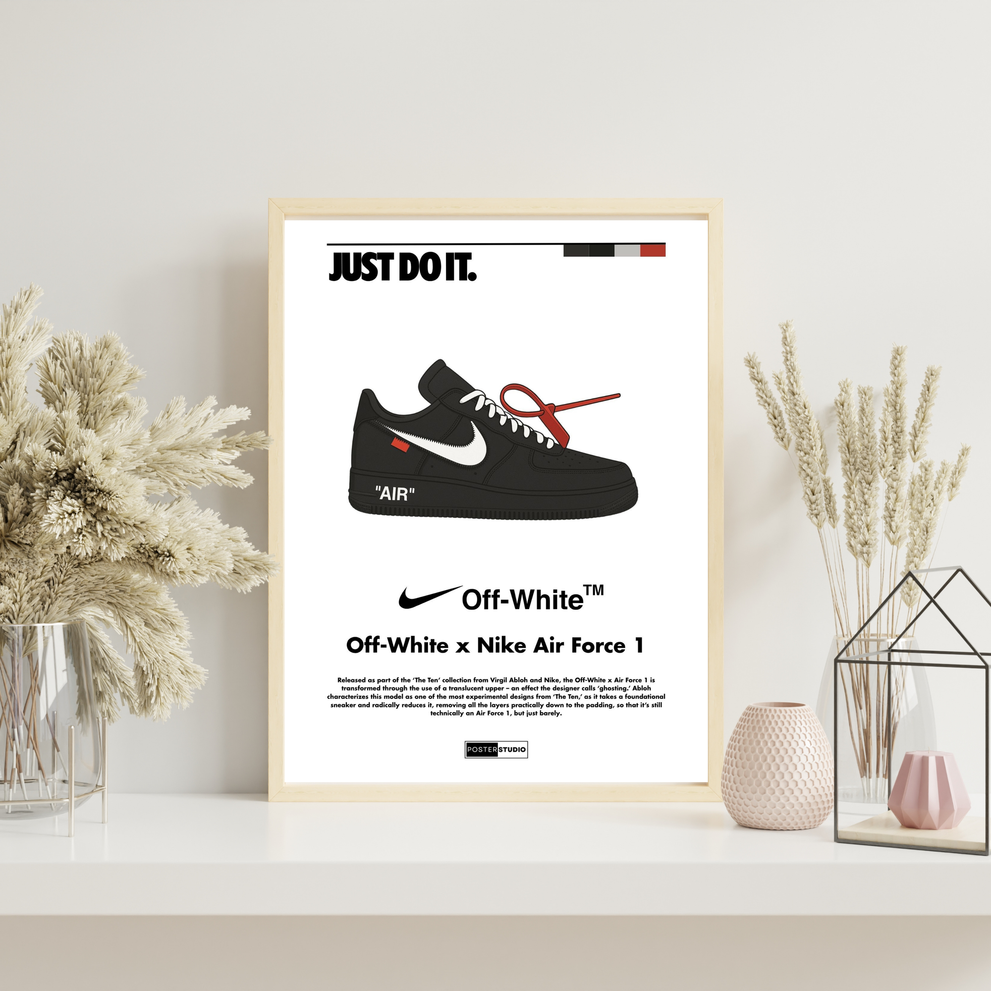 Nike x Off-White 'Air Force 1' | PosterStudio Sneaker Collection