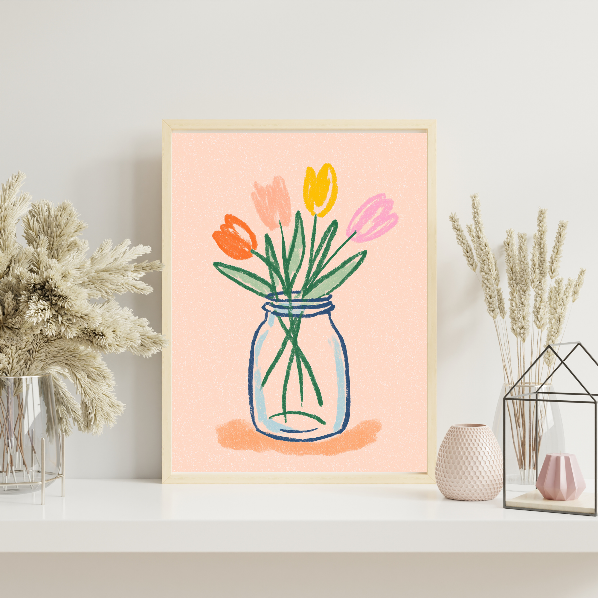 Vase of Flowers | PosterStudio Dopamine Collection