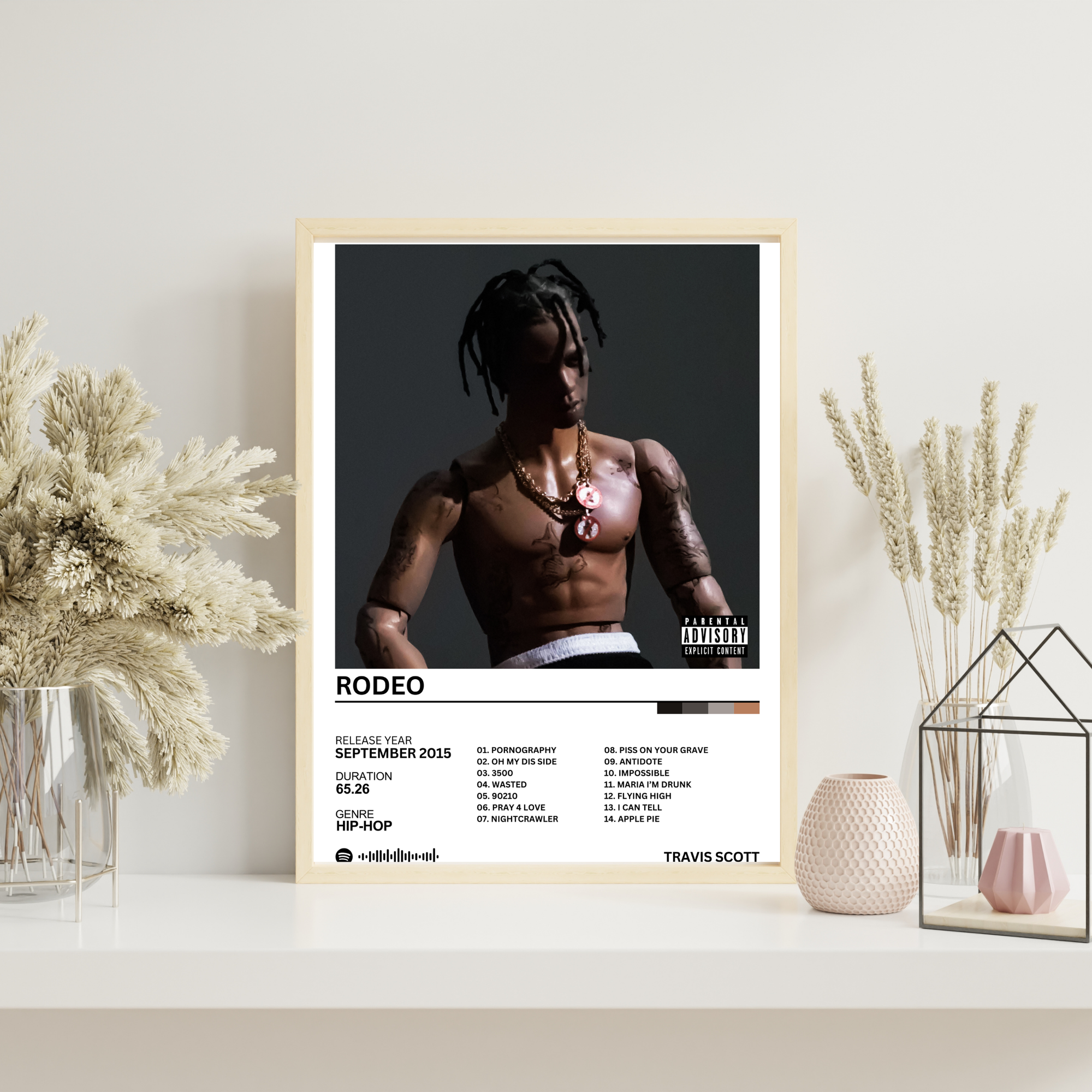 Rodeo - Travis Scott | PosterStudio Album Collection