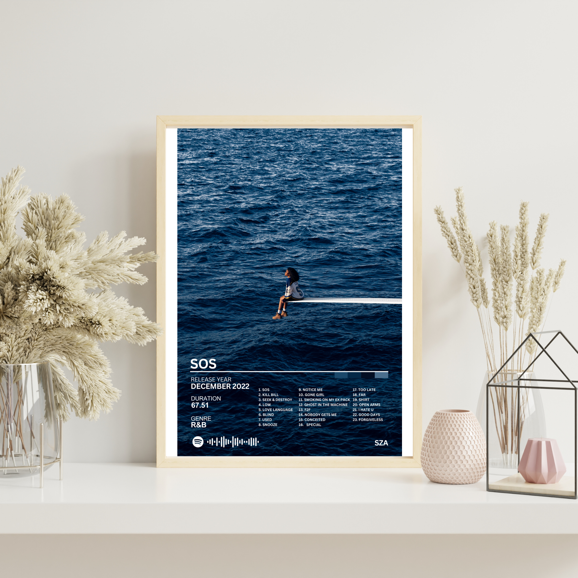 SOS - SZA 2 | PosterStudio Album Collection