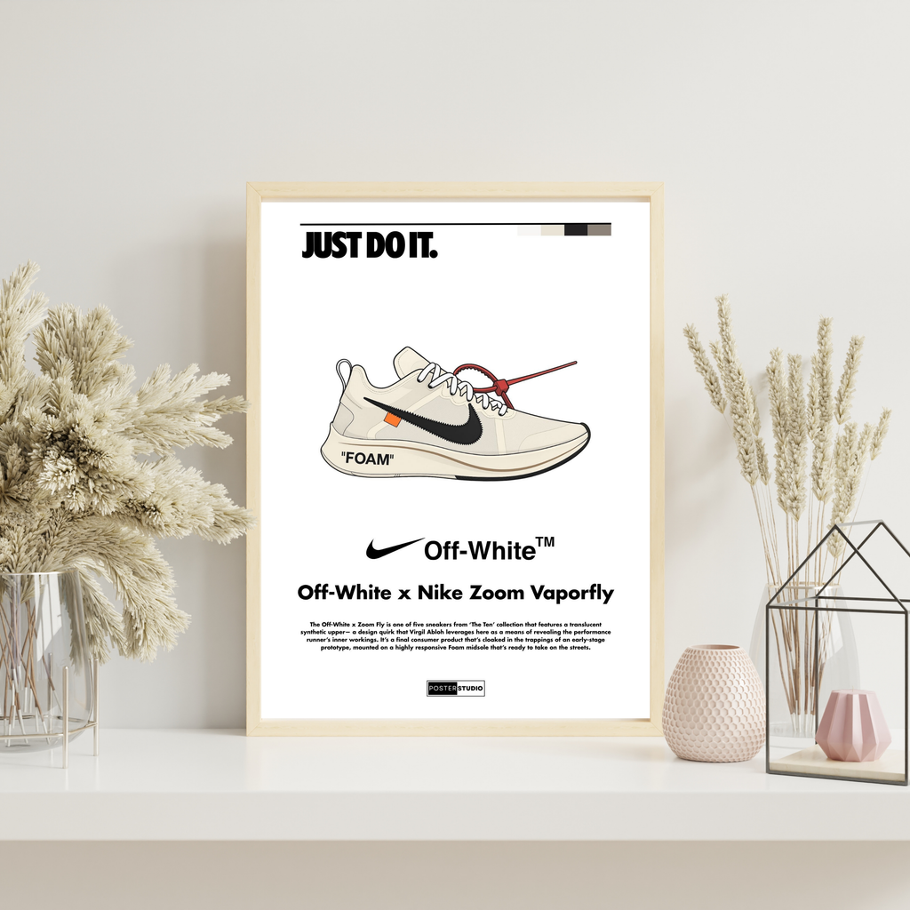 Nike x Off-White 'Zoom Vaporfly' | PosterStudio Sneaker Collection