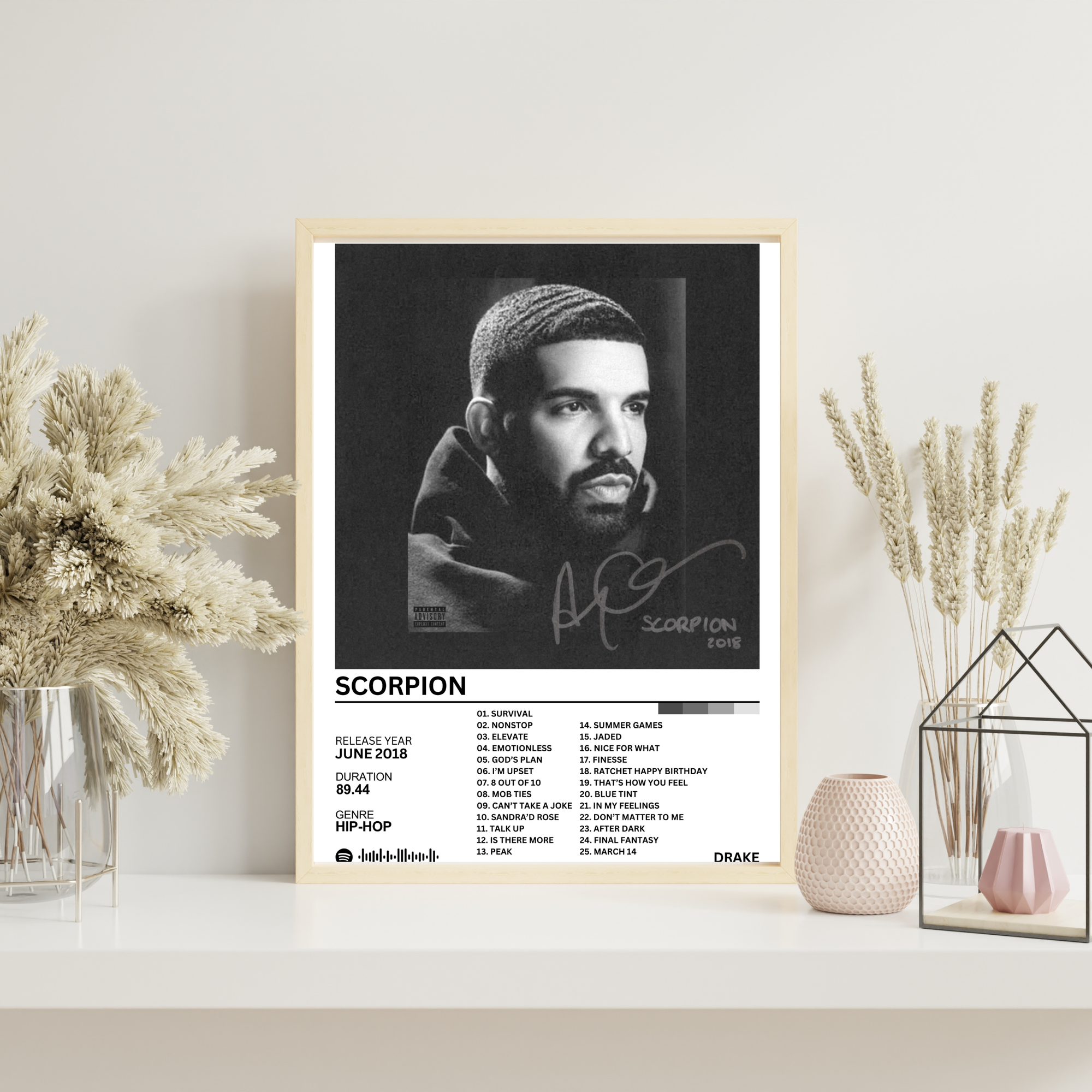 Scorpion - Drake | PosterStudio Album Collection