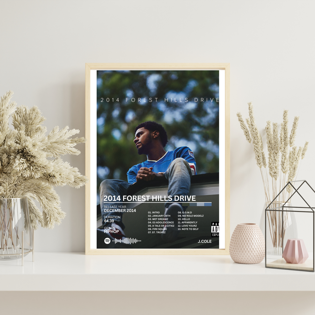 2014 Forest Hills Drive - J.Cole 2 | PosterStudio Album Collection
