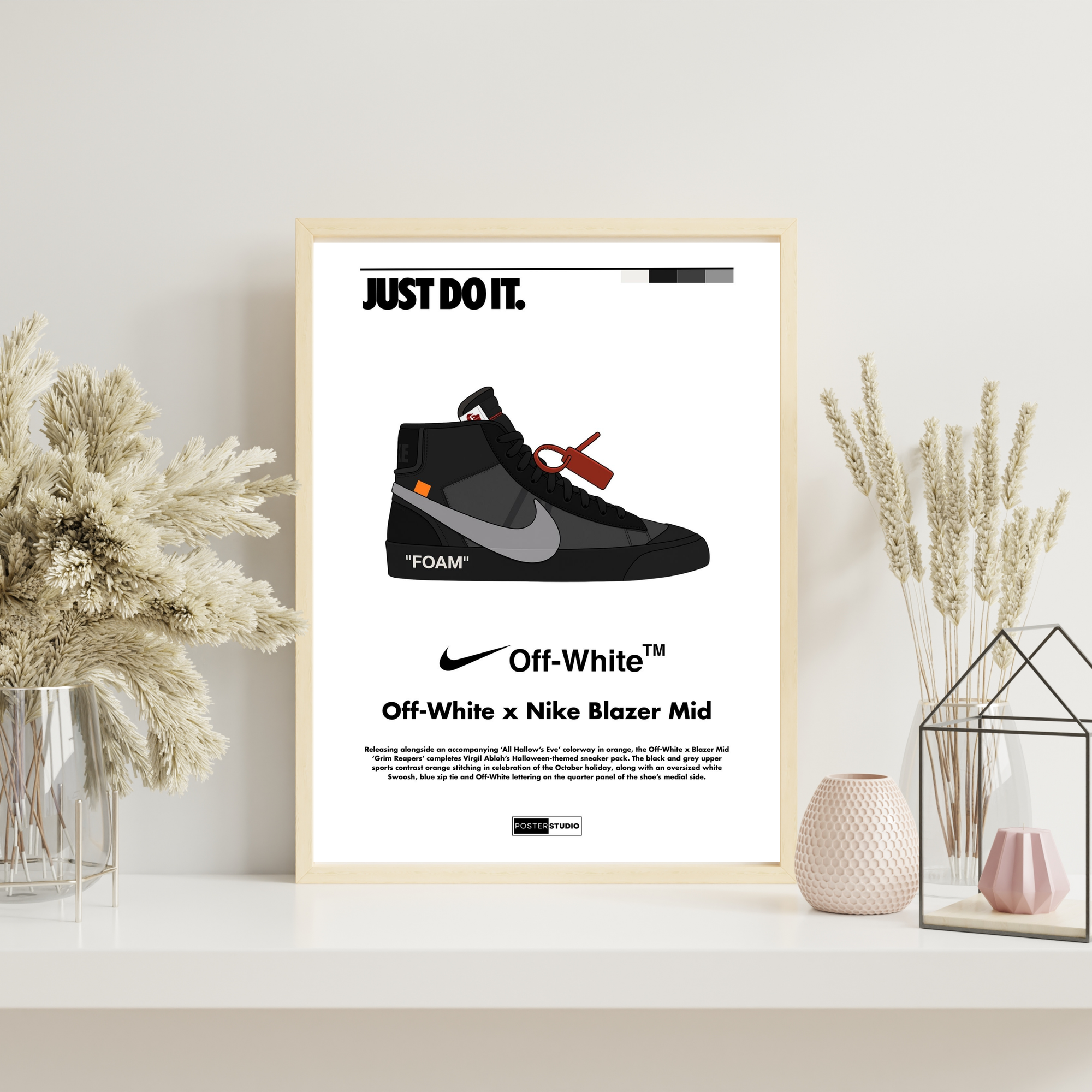 Nike x Off-White 'Blazer Mids' | PosterStudio Sneaker Collection