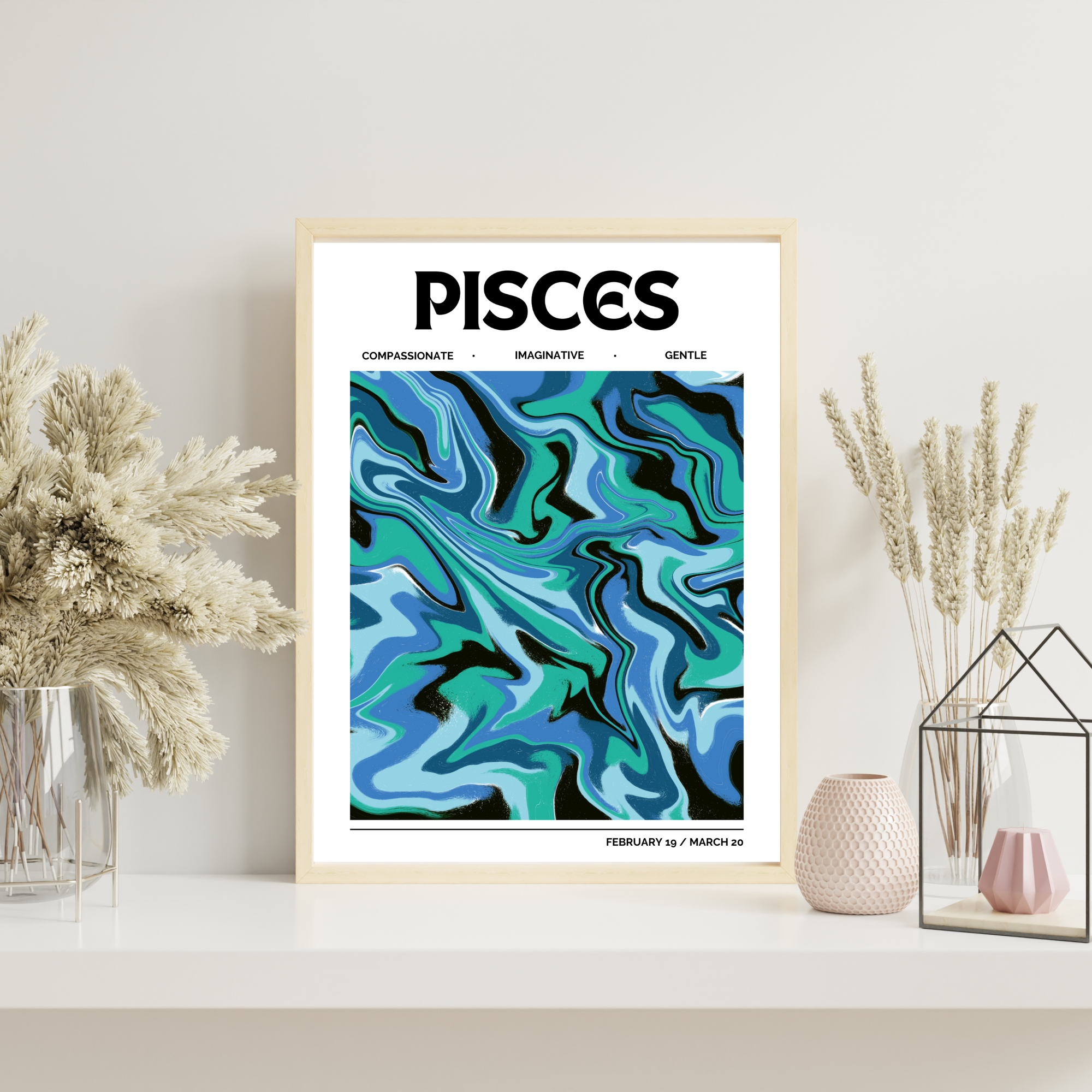 Pisces 2 | PosterStudio Zodiac Collection