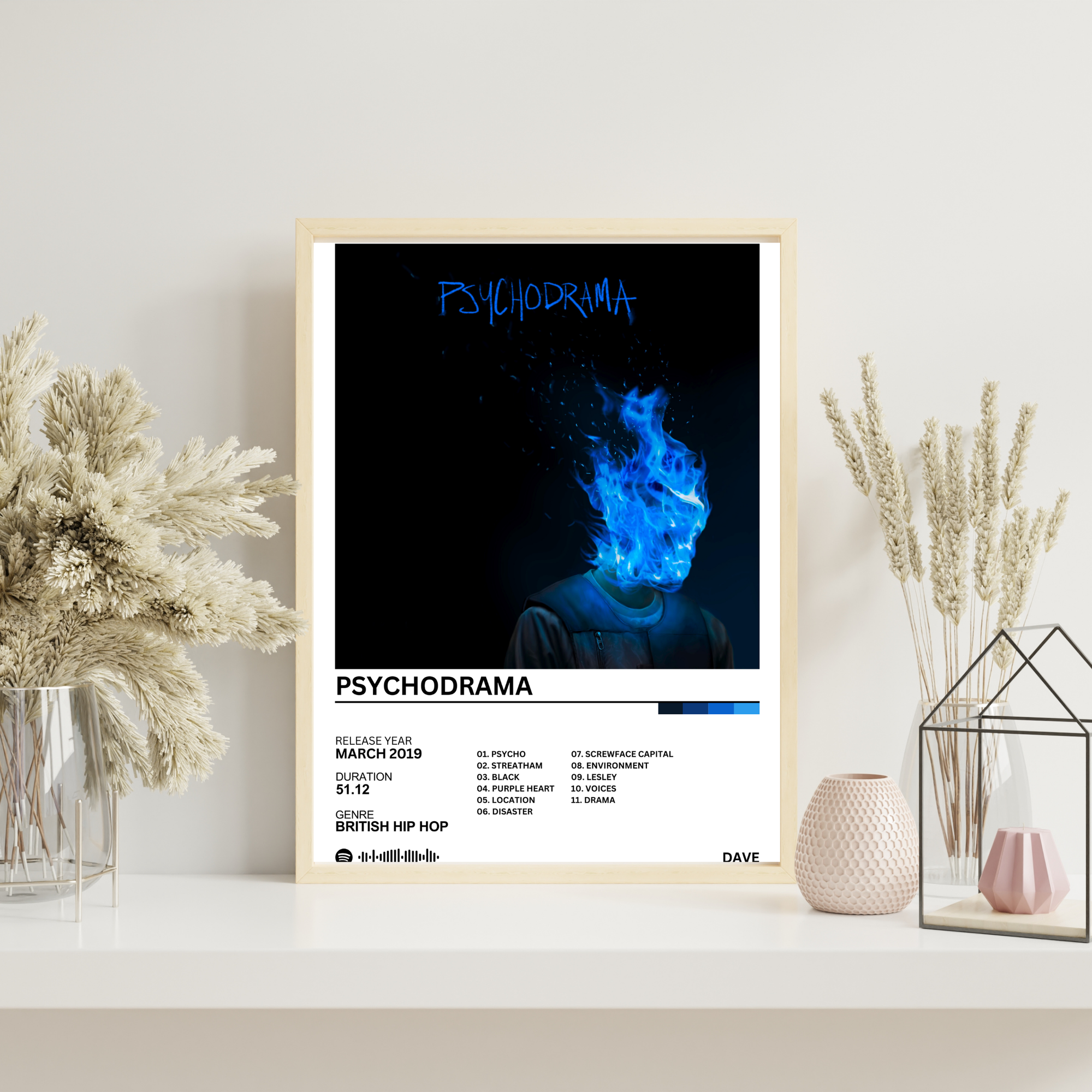 Psychodrama - Dave | PosterStudio Album Collection