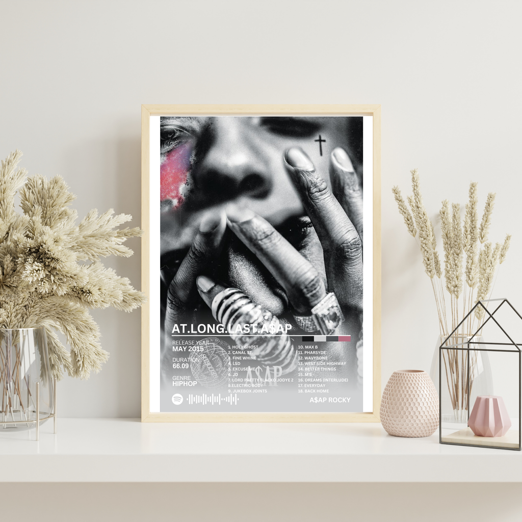 AT.LONG.LAST.A$AP - A$AP Rocky 2 | PosterStudio Album Collection