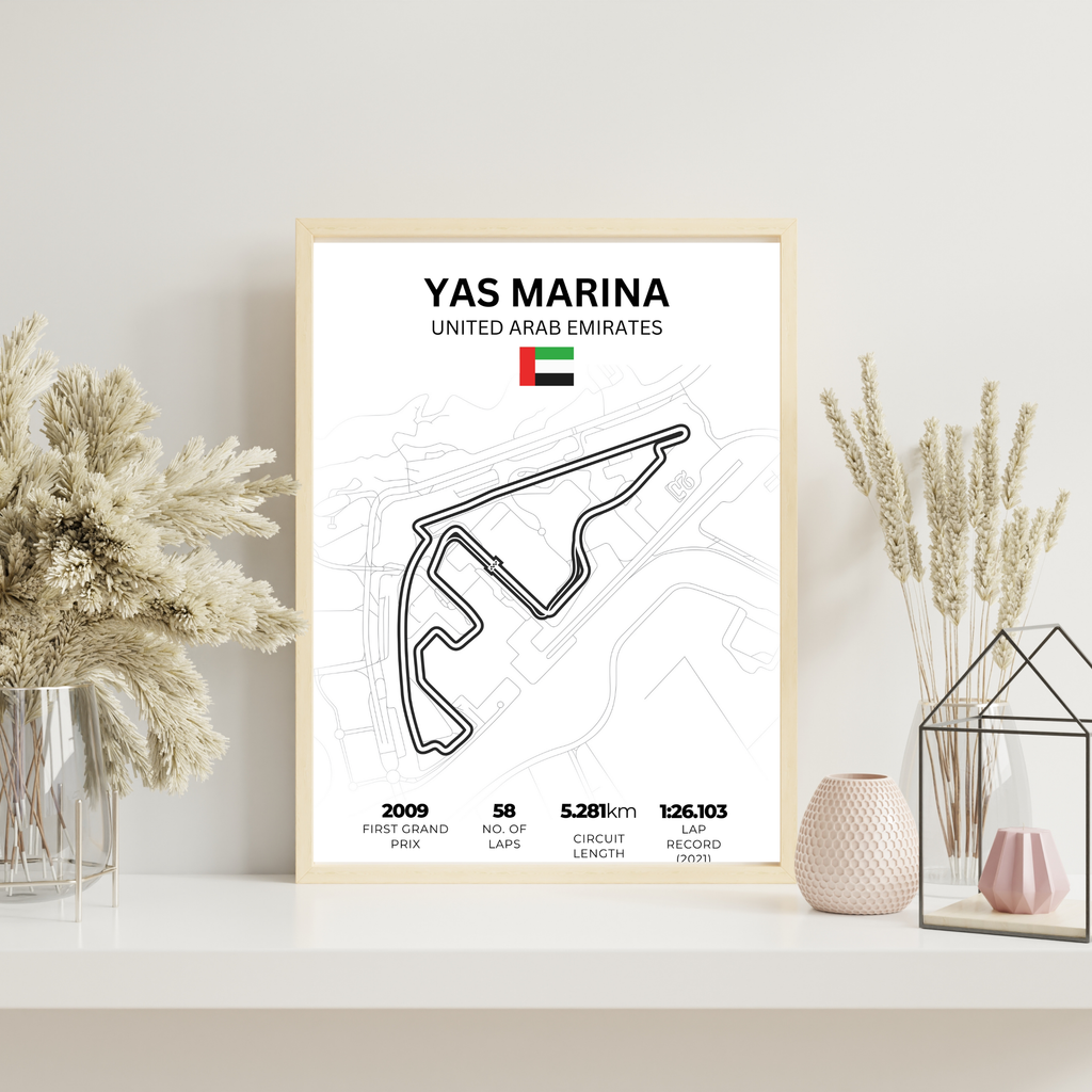 Yas Marina | PosterStudio Formula One Collection
