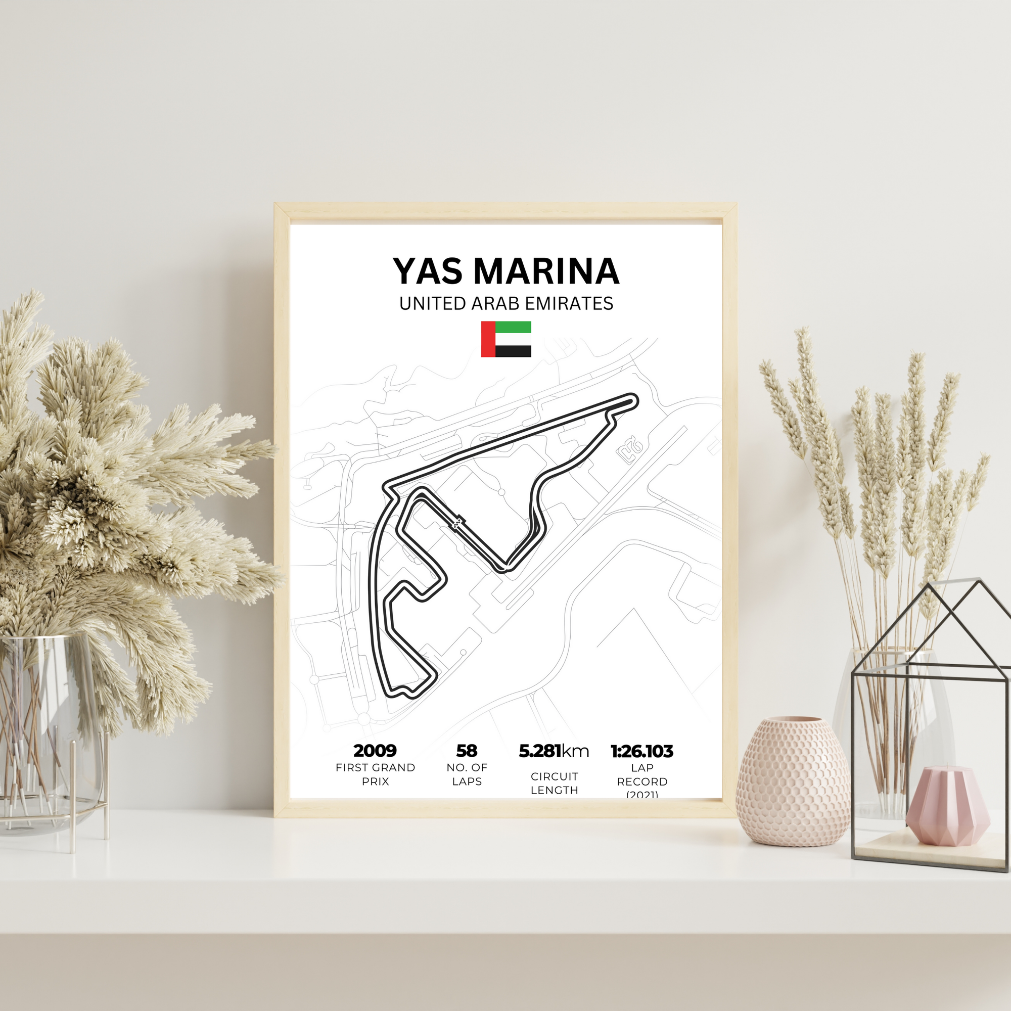 Yas Marina | PosterStudio Formula One Collection