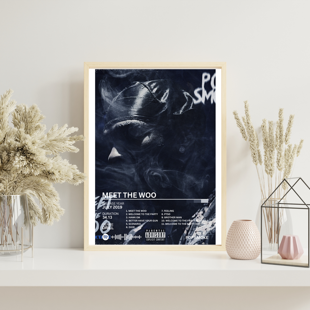 Meet the Woo - Pop Smoke 2 | PosterStudio Album Collection