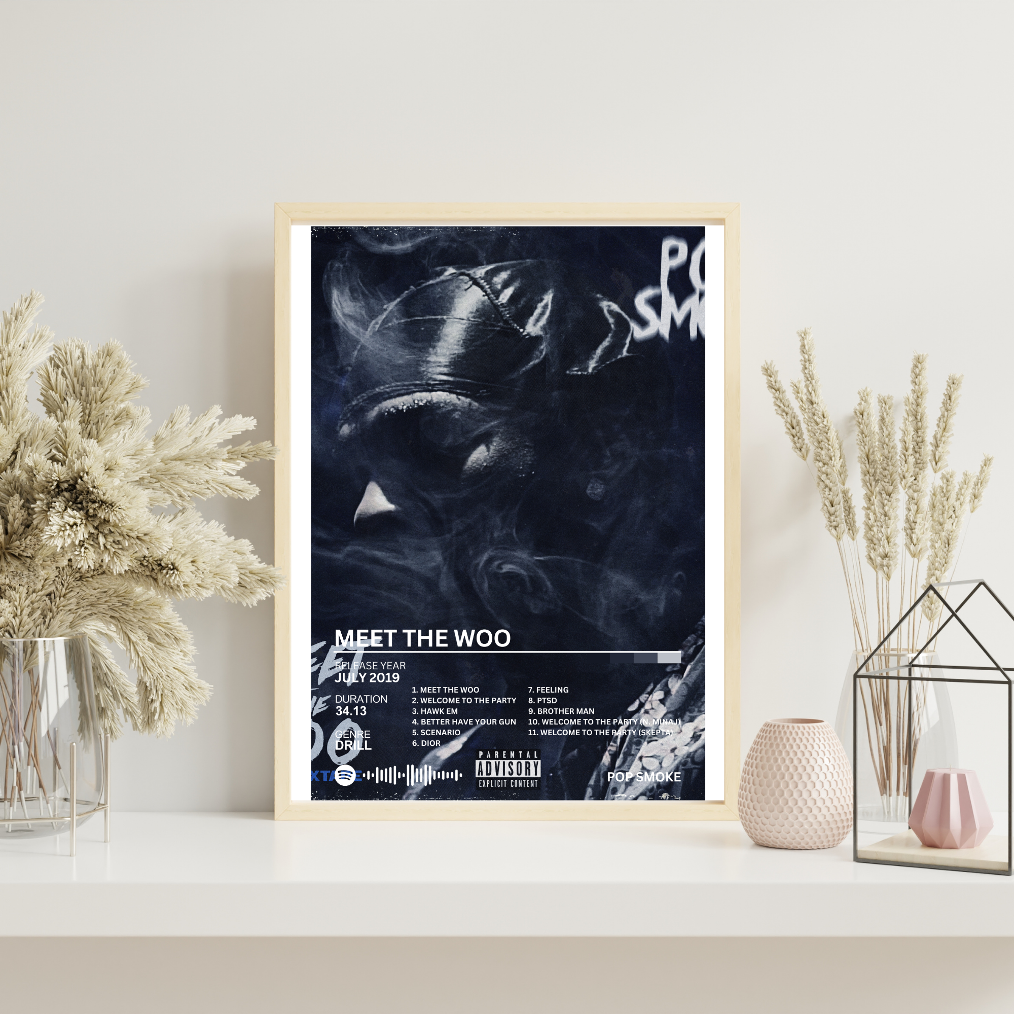 Meet the Woo - Pop Smoke 2 | PosterStudio Album Collection