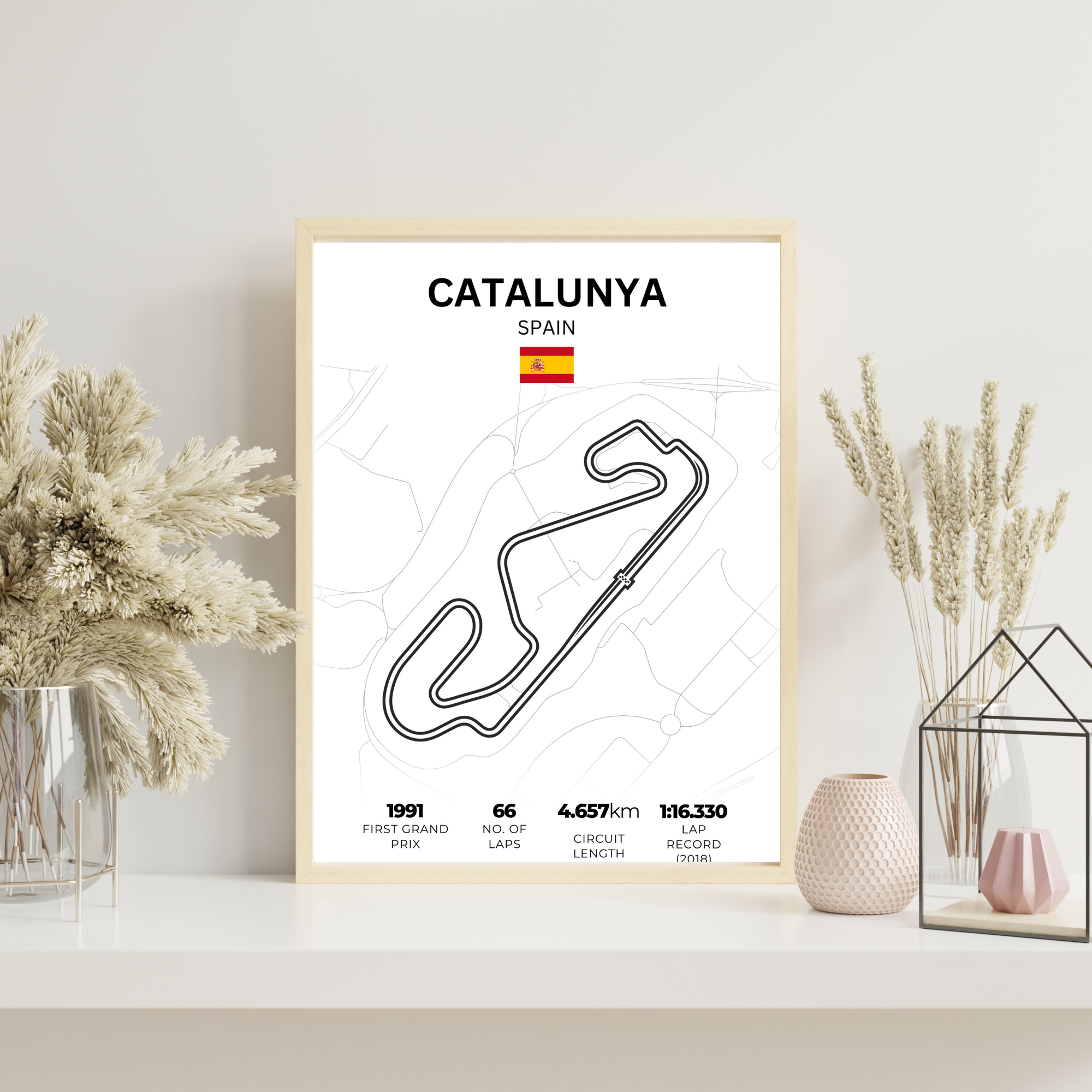 Catalunya | PosterStudio Formula One Collection
