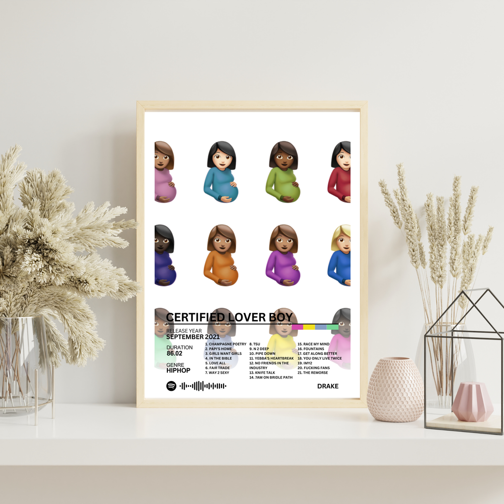 Certified Lover Boy - Drake 2 | PosterStudio Album Collection