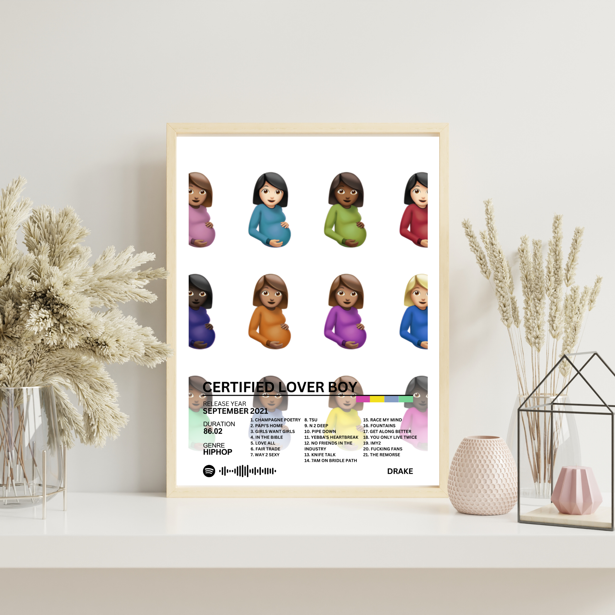 Certified Lover Boy - Drake 2 | PosterStudio Album Collection