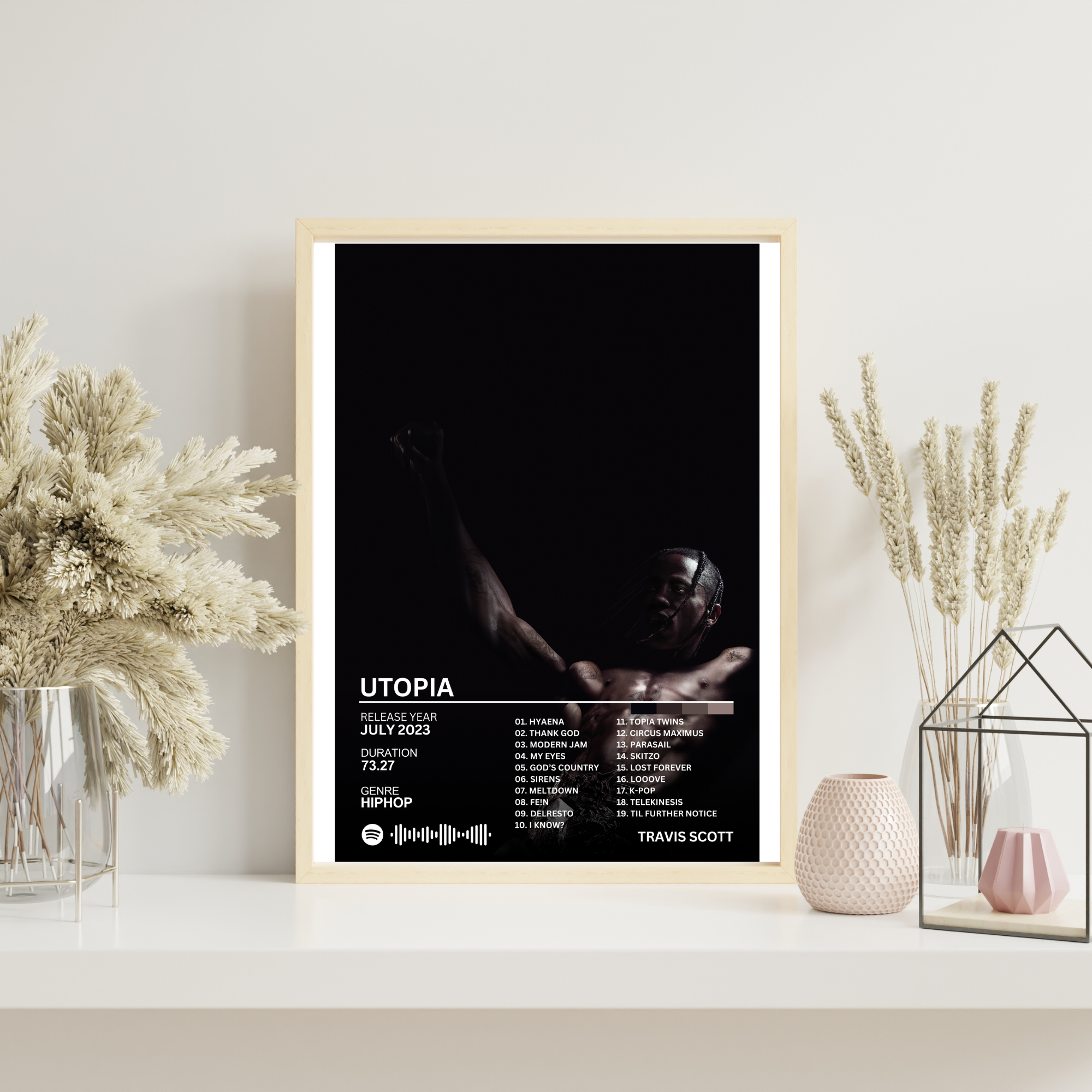 Utopia - Travis Scott 2 | PosterStudio Album Collection