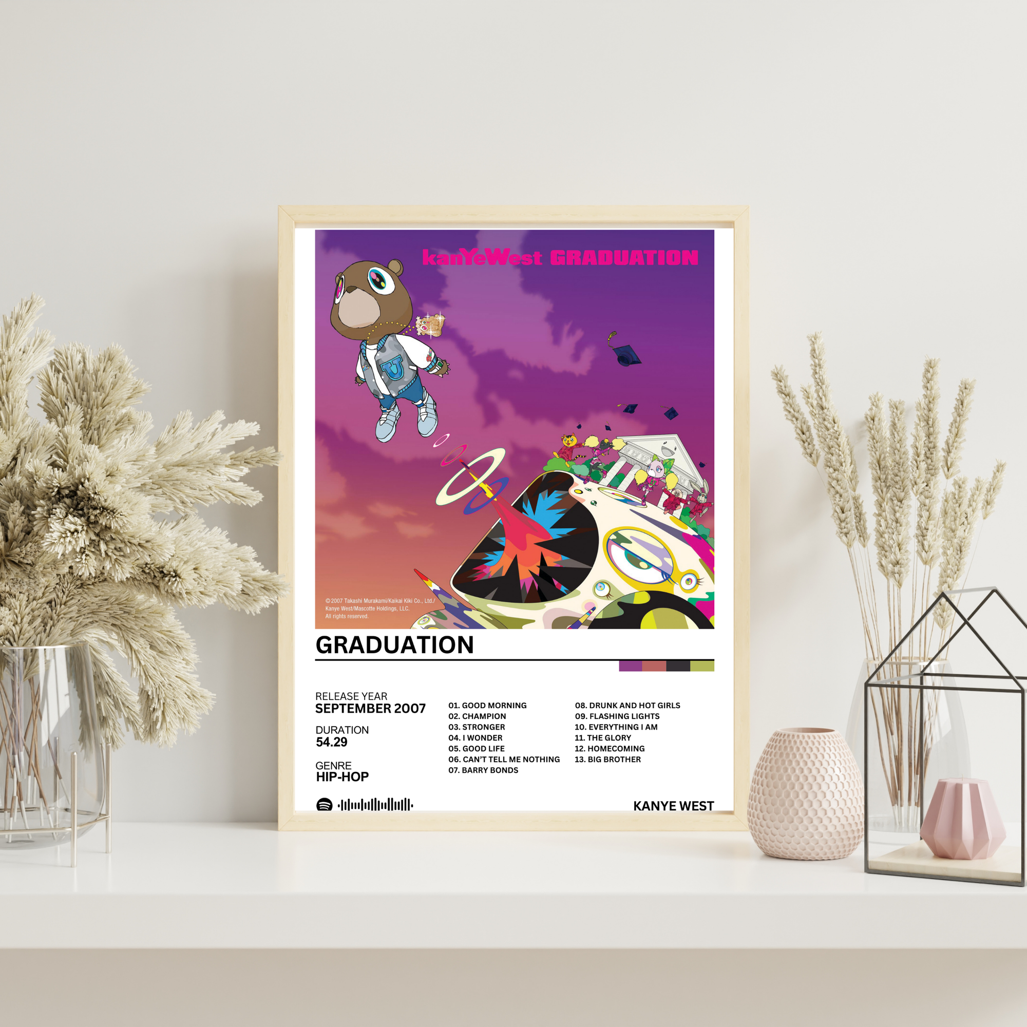 Graduation - Kanye West | PosterStudio Album Collection
