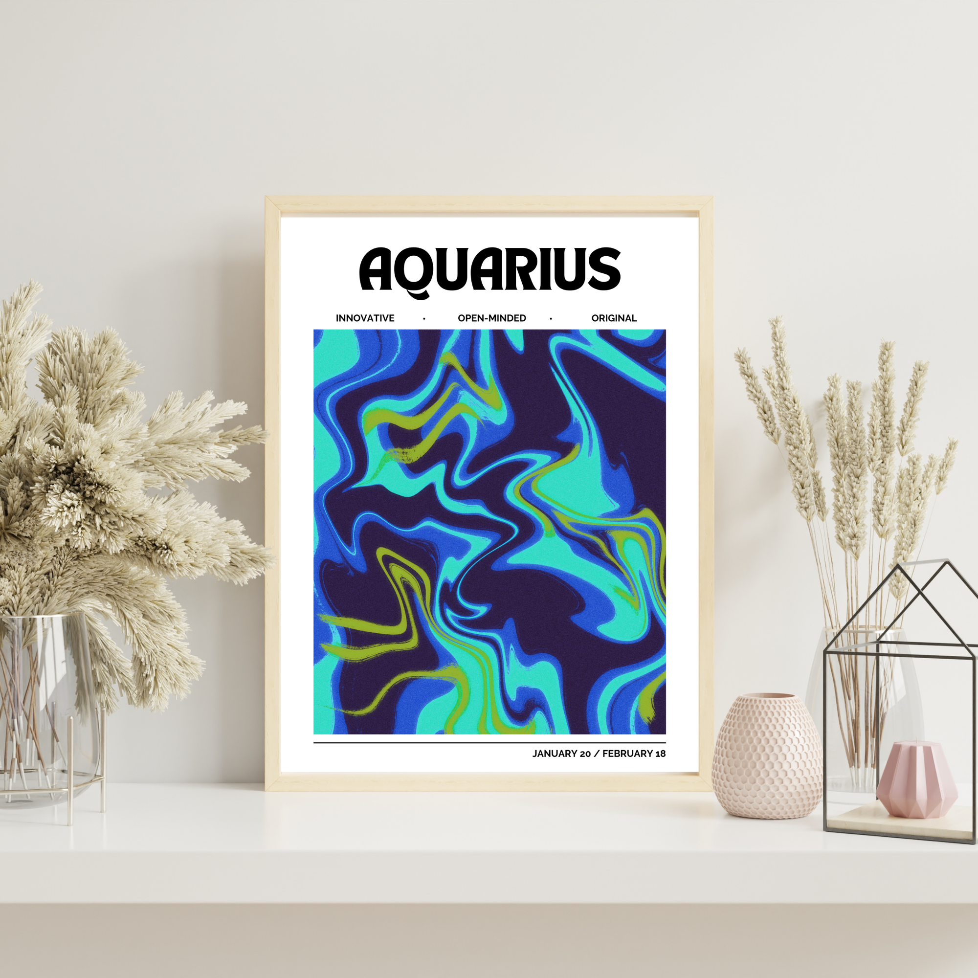 Aquarius 2 | PosterStudio Zodiac Collection