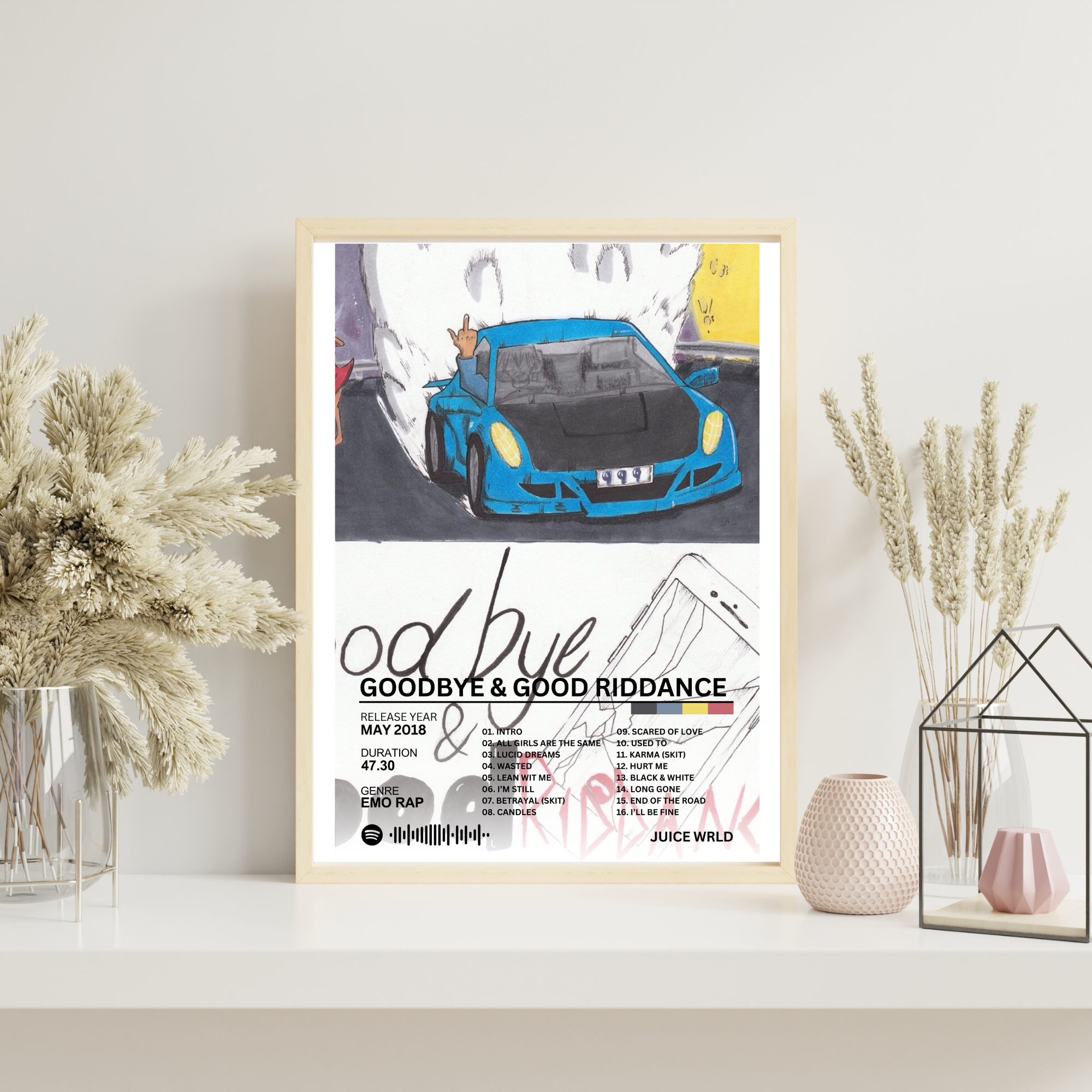 Goodbye & Good Riddance - Juice Wrld 2 | PosterStudio Album Collection