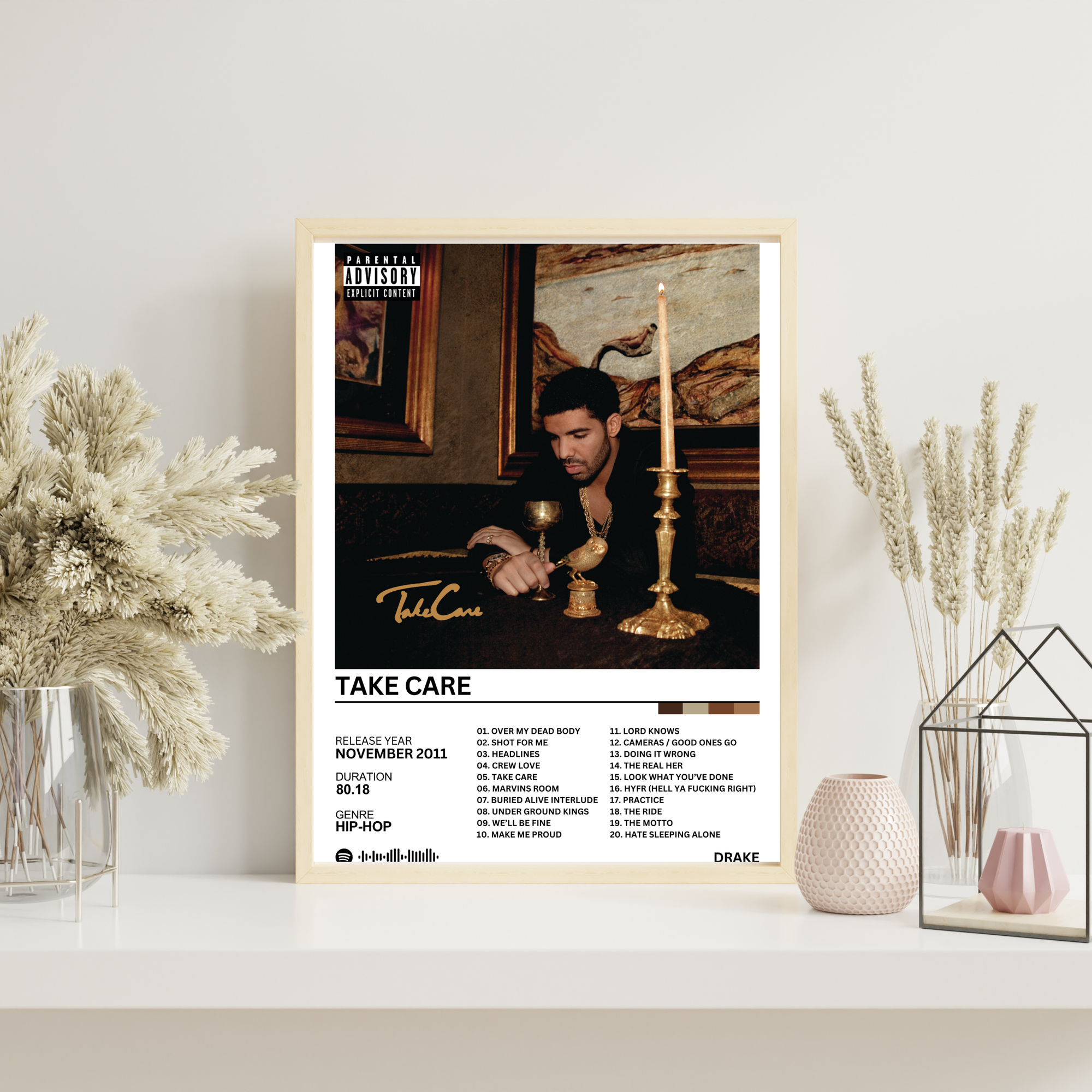 Take Care - Drake | PosterStudio Album Collection