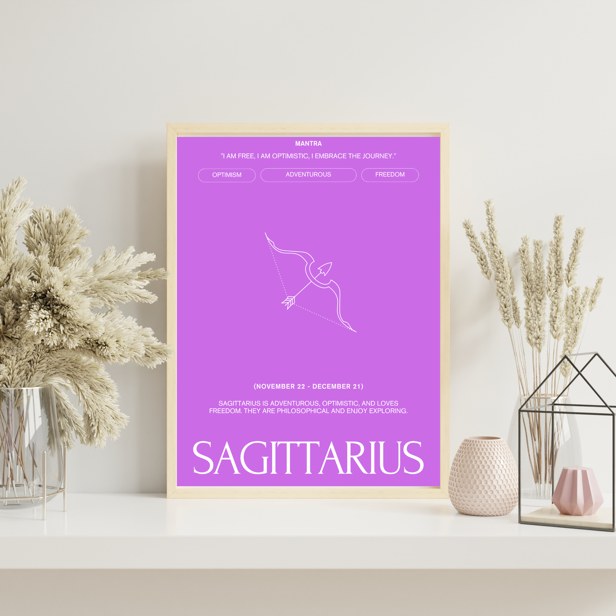 Sagittarius | PosterStudio Zodiac Collection