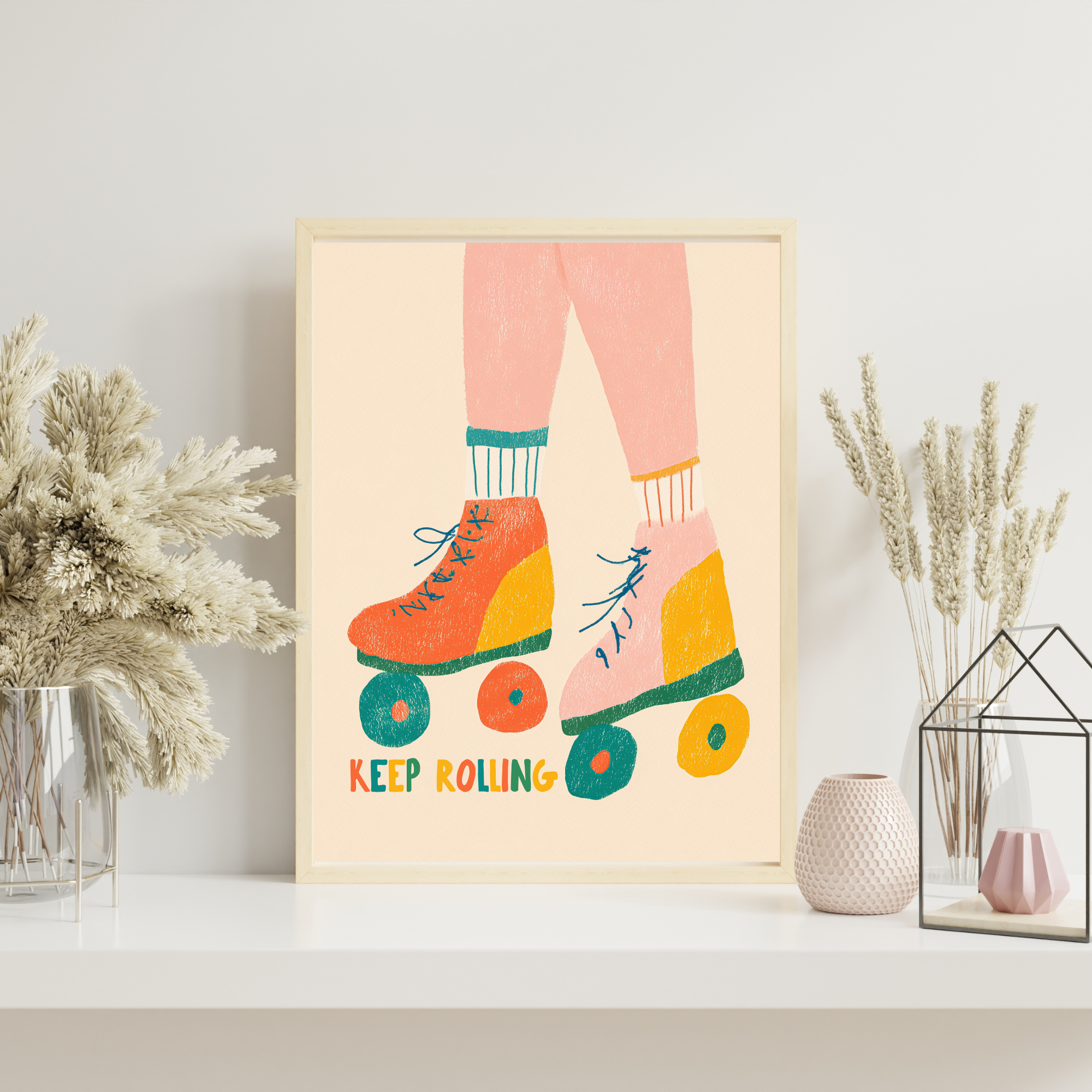 Keep Rolling | PosterStudio Dopamine Collection