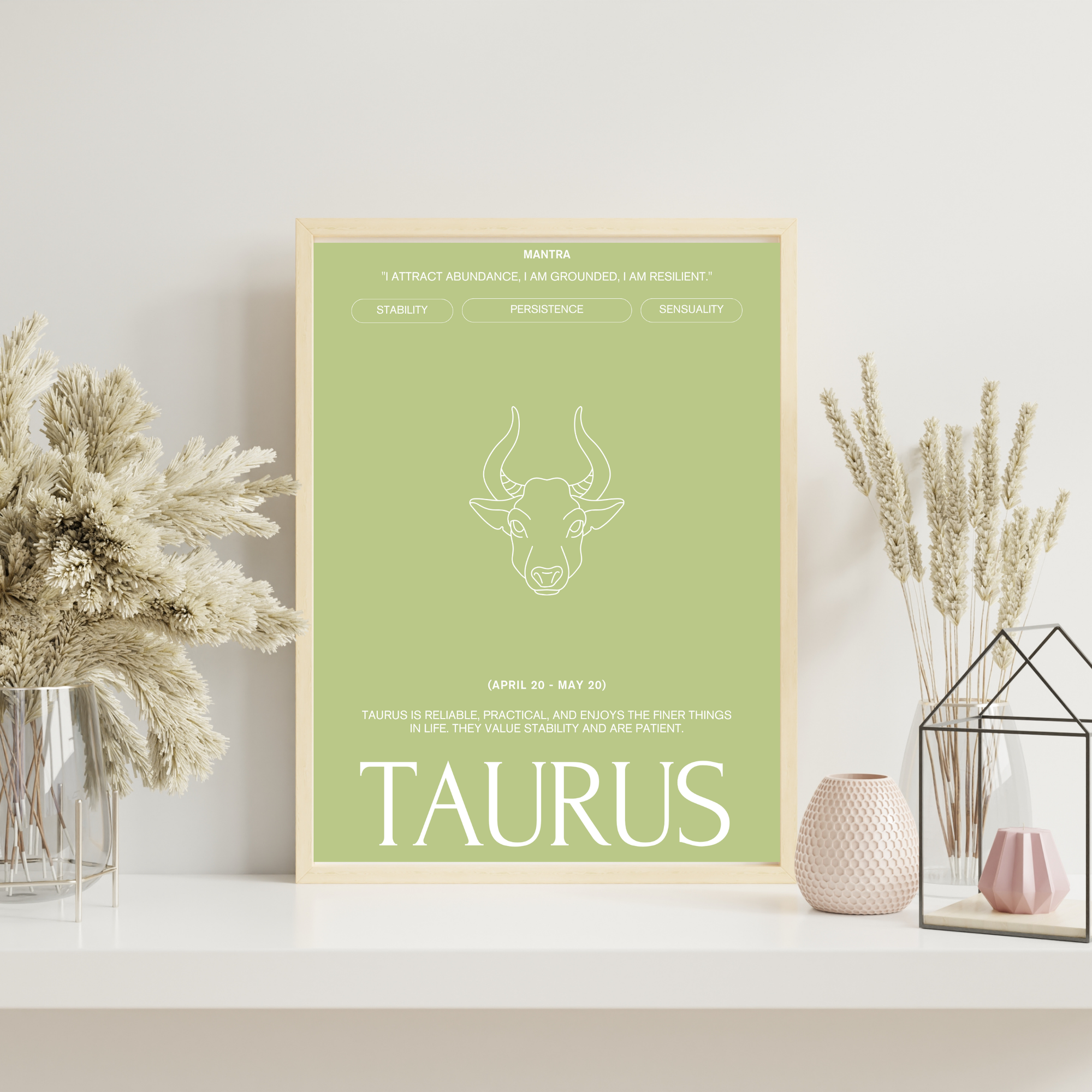 Taurus | PosterStudio Zodiac Collection