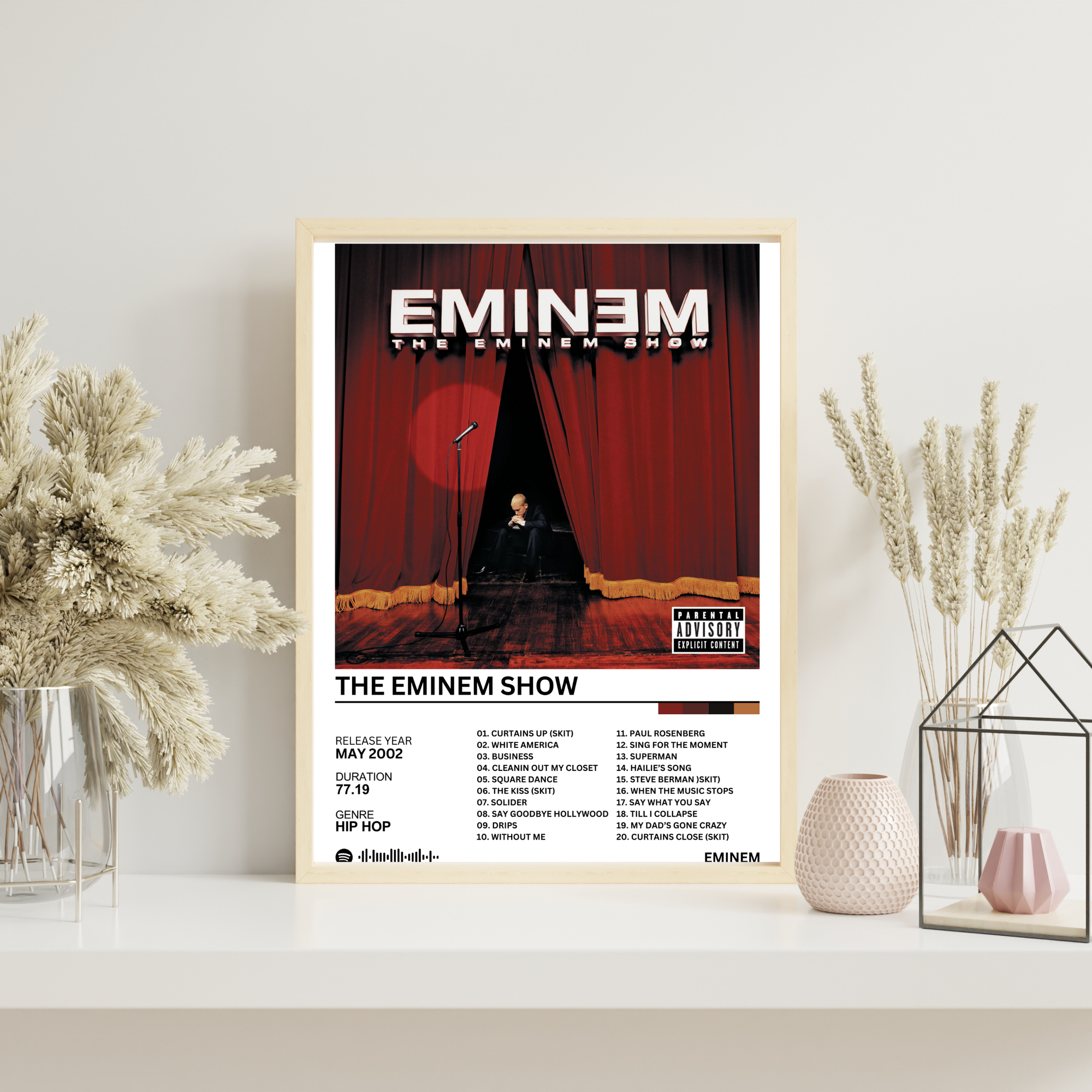The Eminem Show - Eminem | PosterStudio Album Collection