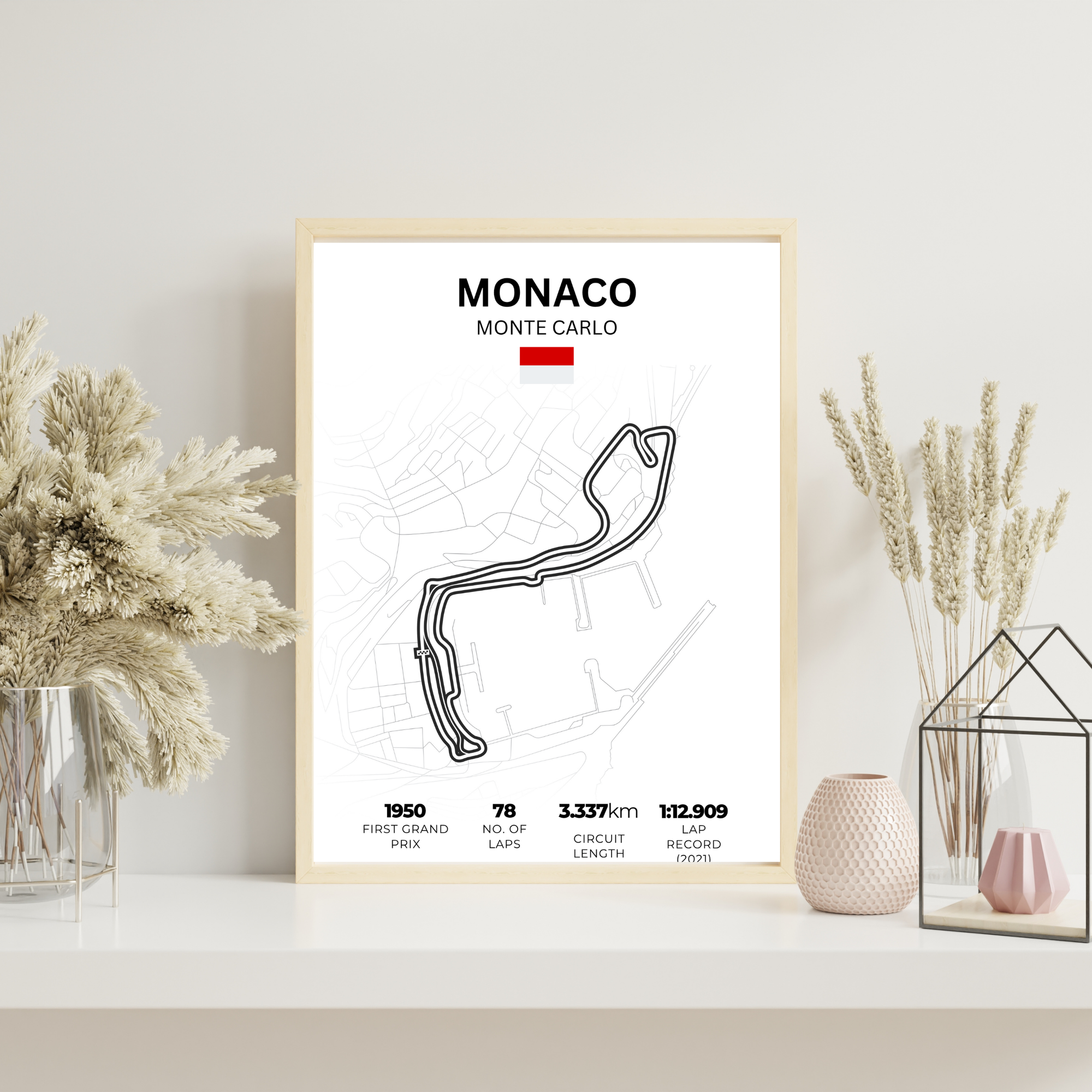 Monaco | PosterStudio Formula One Collection