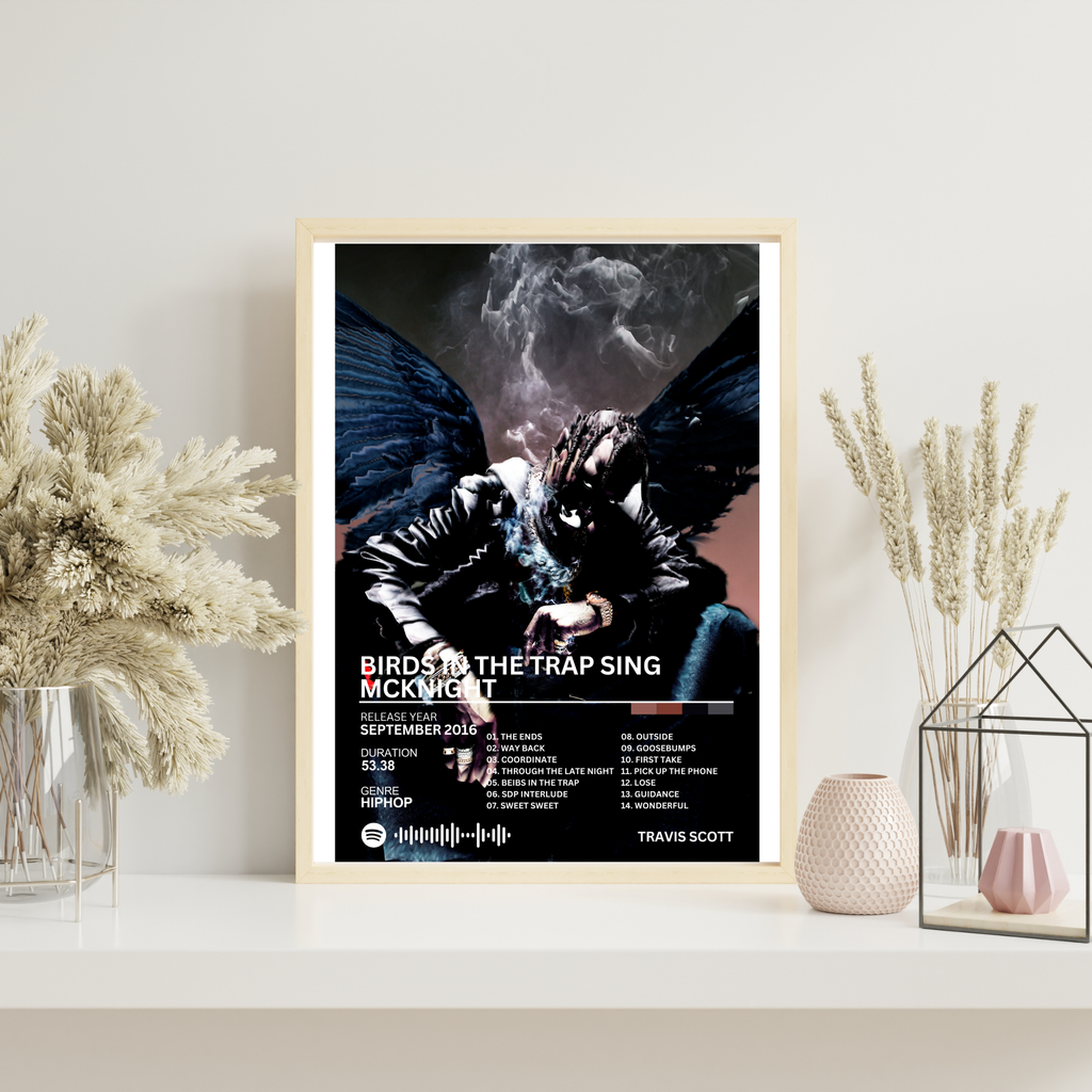 Birds in the Trap Sing McKnight  - Travis Scott 2 | PosterStudio Album Collection