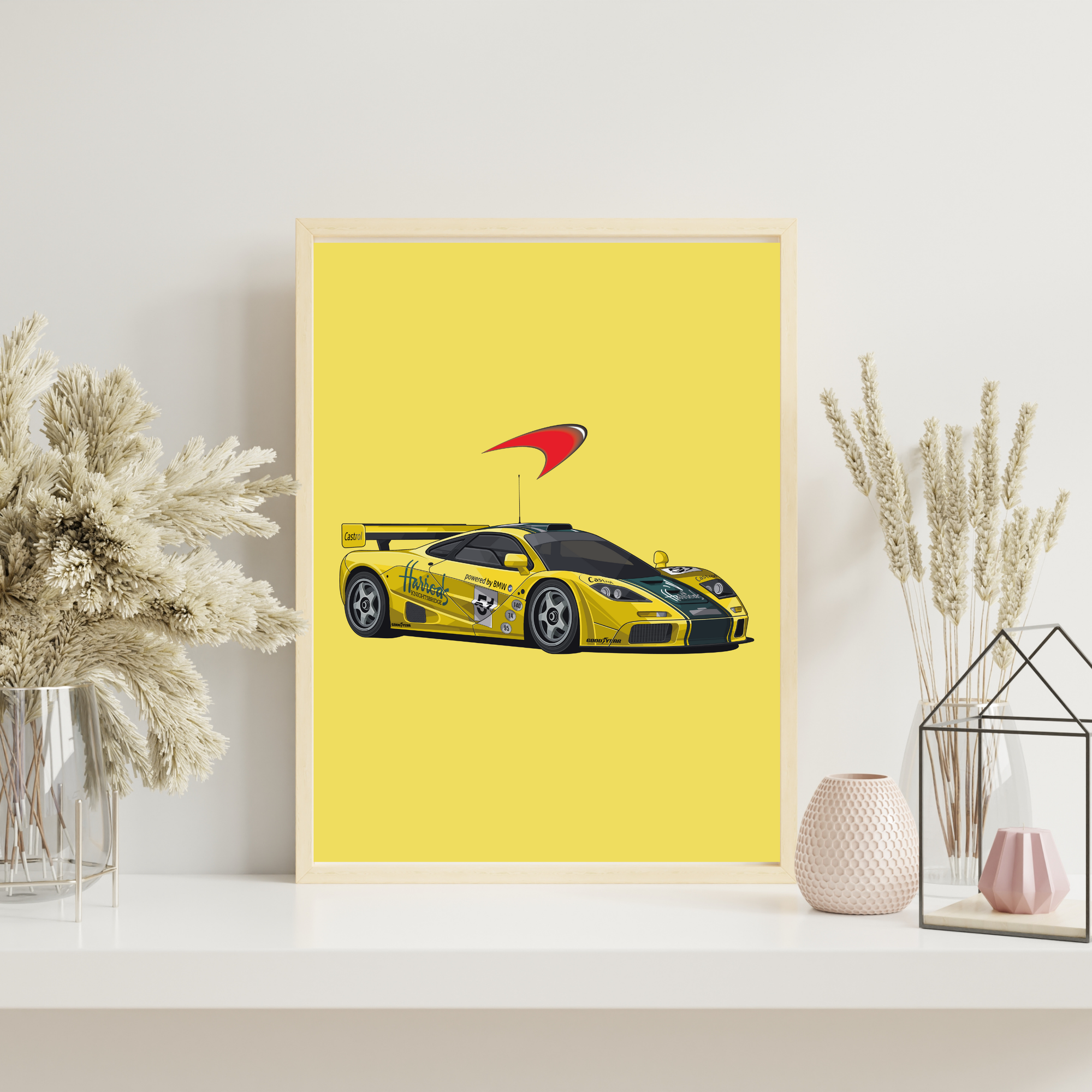 McLaren F1 GTR | PosterStudio Automotive Collection