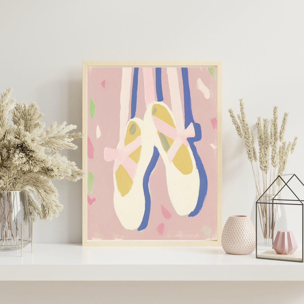 Ballet Shoes | PosterStudio Dopamine Collection