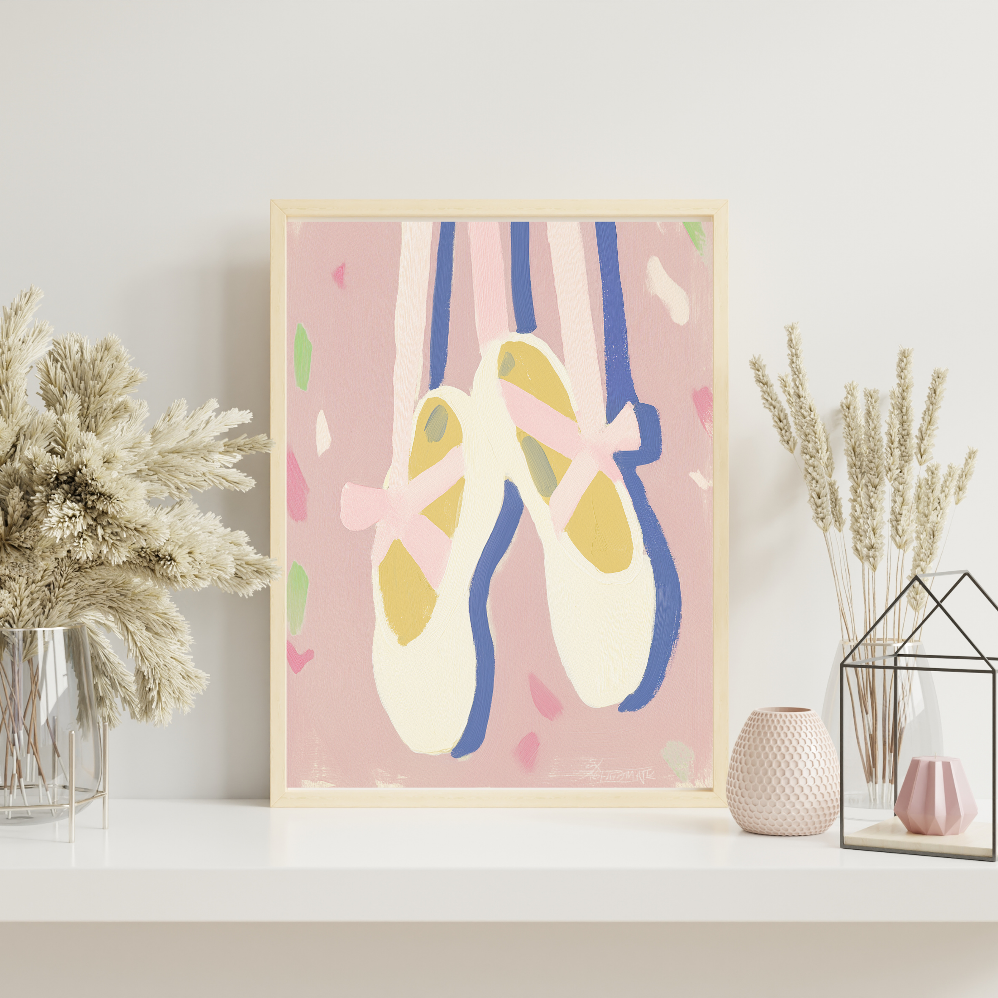 Ballet Shoes | PosterStudio Dopamine Collection