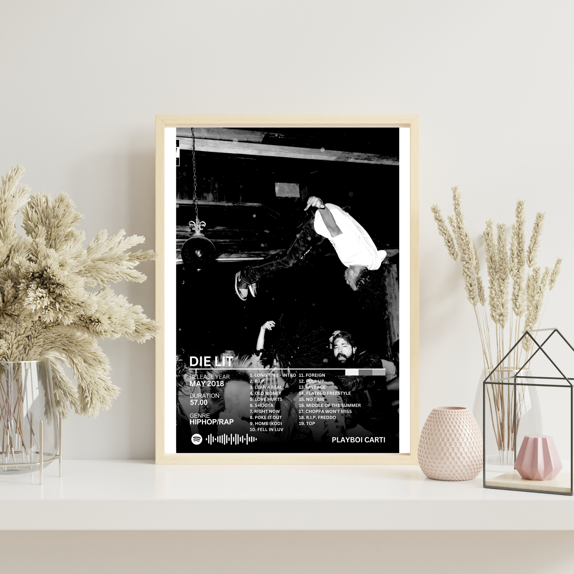 Die Lit - Playboi Carti 2 | PosterStudio Album Collection