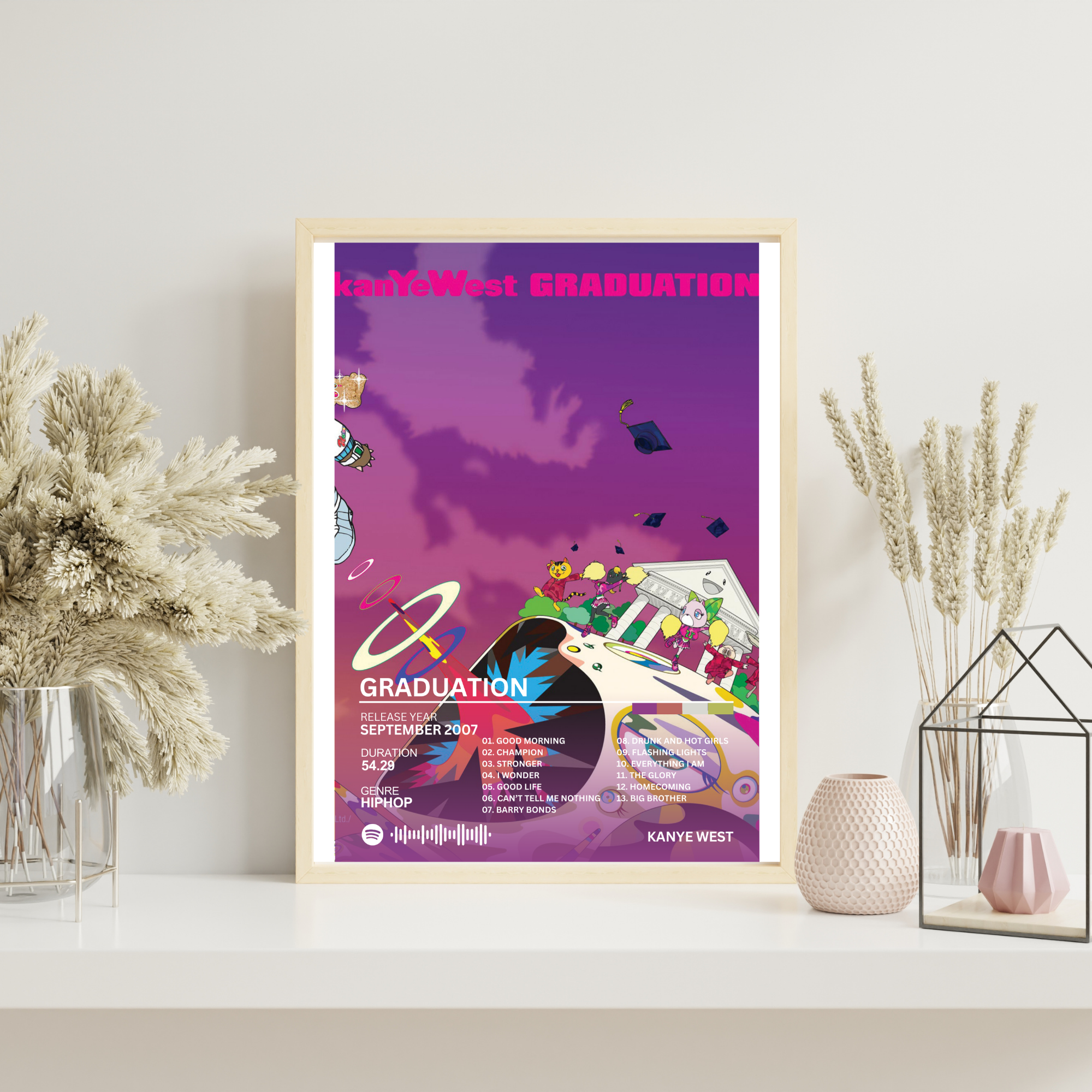 Graduation - Kanye West 2 | PosterStudio Album Collection