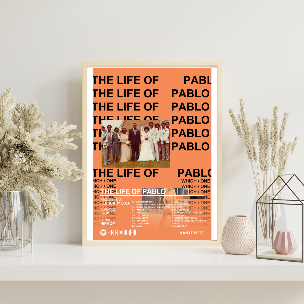 The Life of Pablo - Kanye West 2 | PosterStudio Album Collection