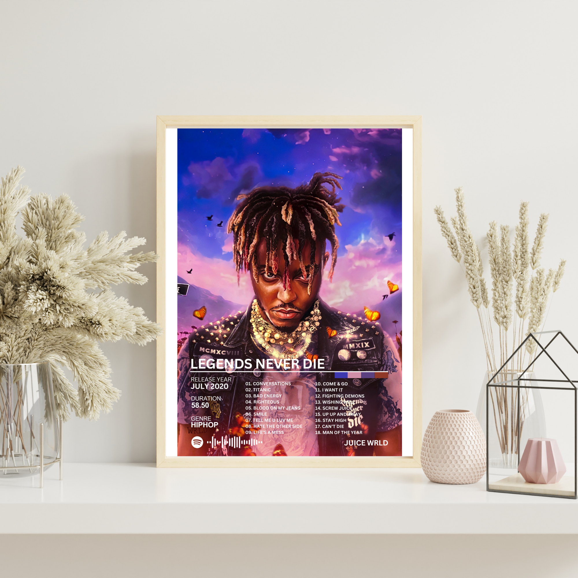 Legends Never Die - Juice Wrld 2 | PosterStudio Album Collection