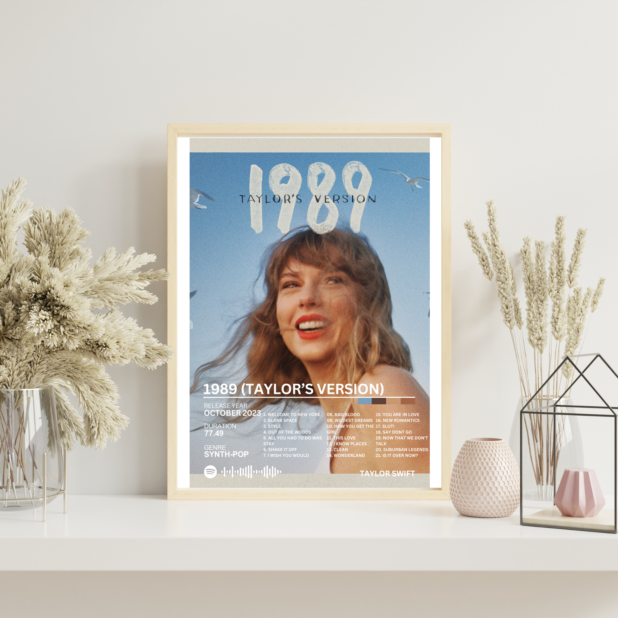 1989 - Taylor Swift 2 | PosterStudio Album Collection