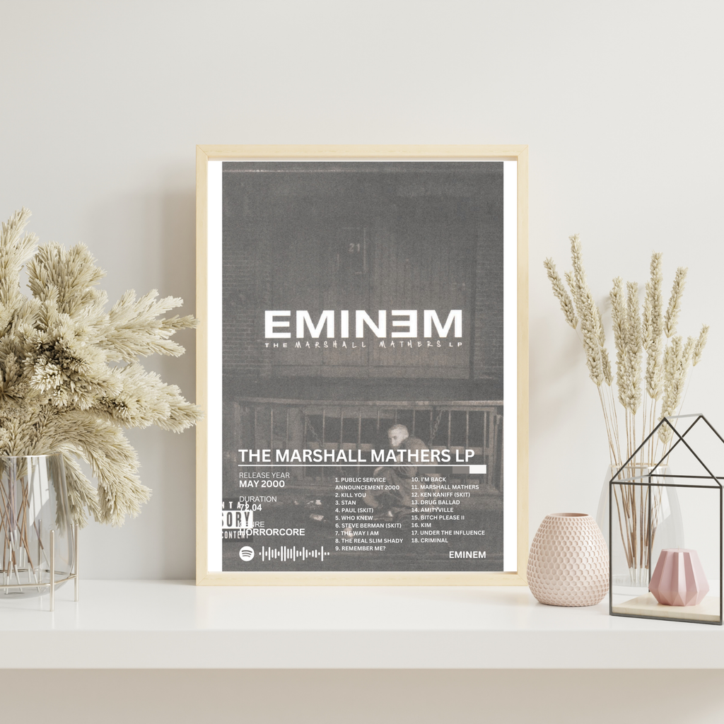 The Marshall Mathers EP - Eminem 2 | PosterStudio Album Collection