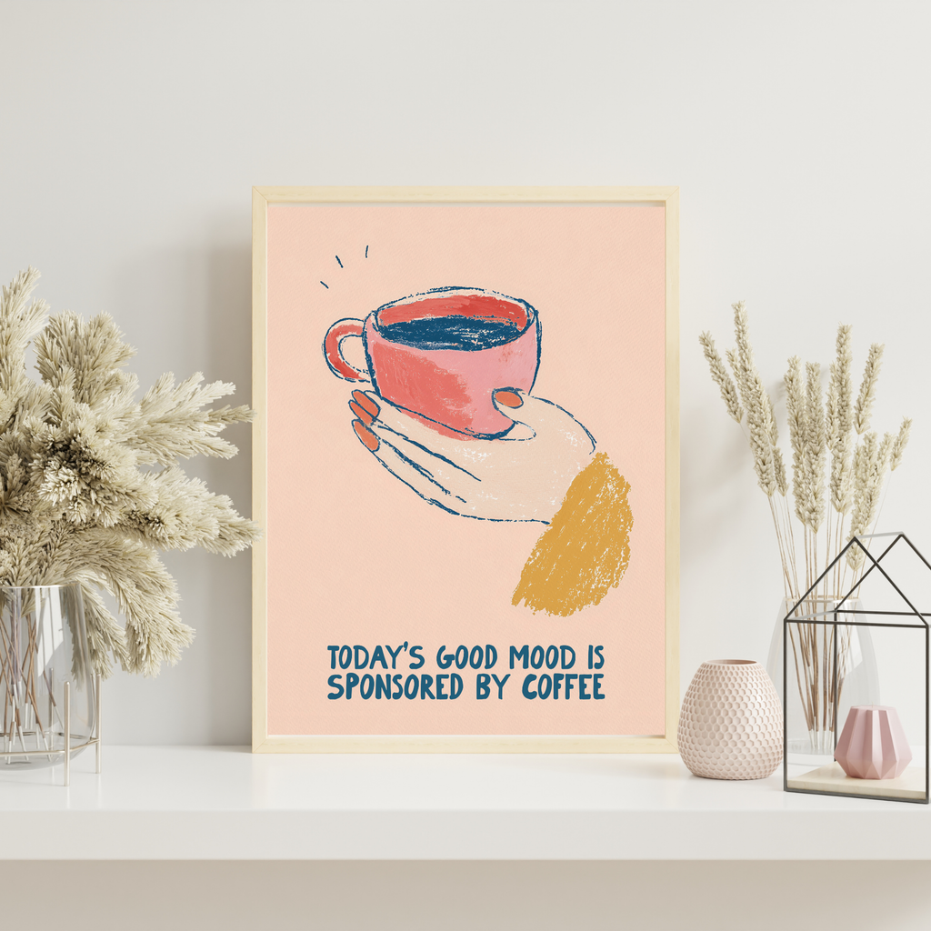 Sponsored Coffee | PosterStudio Dopamine Collection