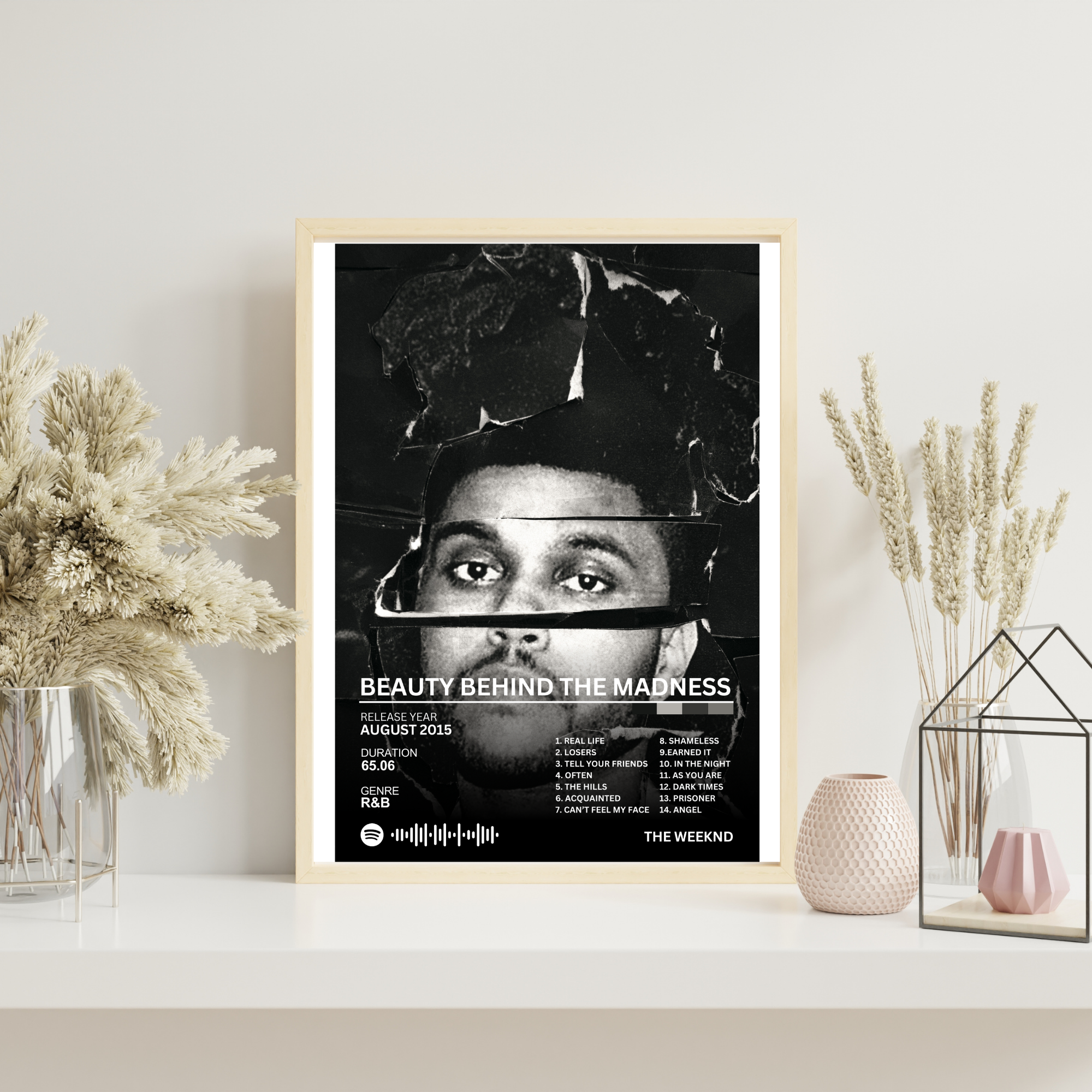 Beauty Behind the Madness - The Weeknd 2 | PosterStudio Album Collection