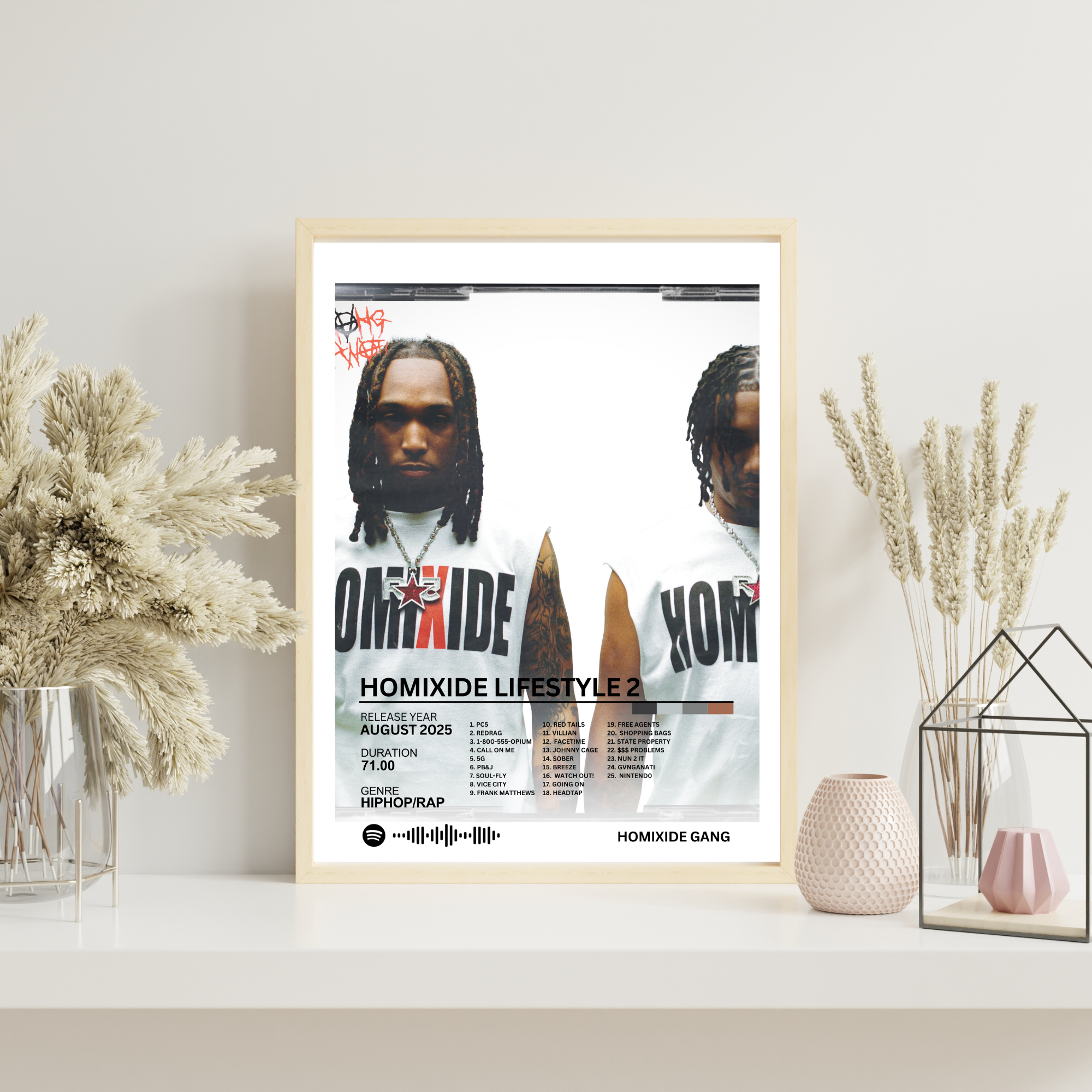 Homixide Lifestyle 2 - Homixide Gang | PosterStudio Album Collection