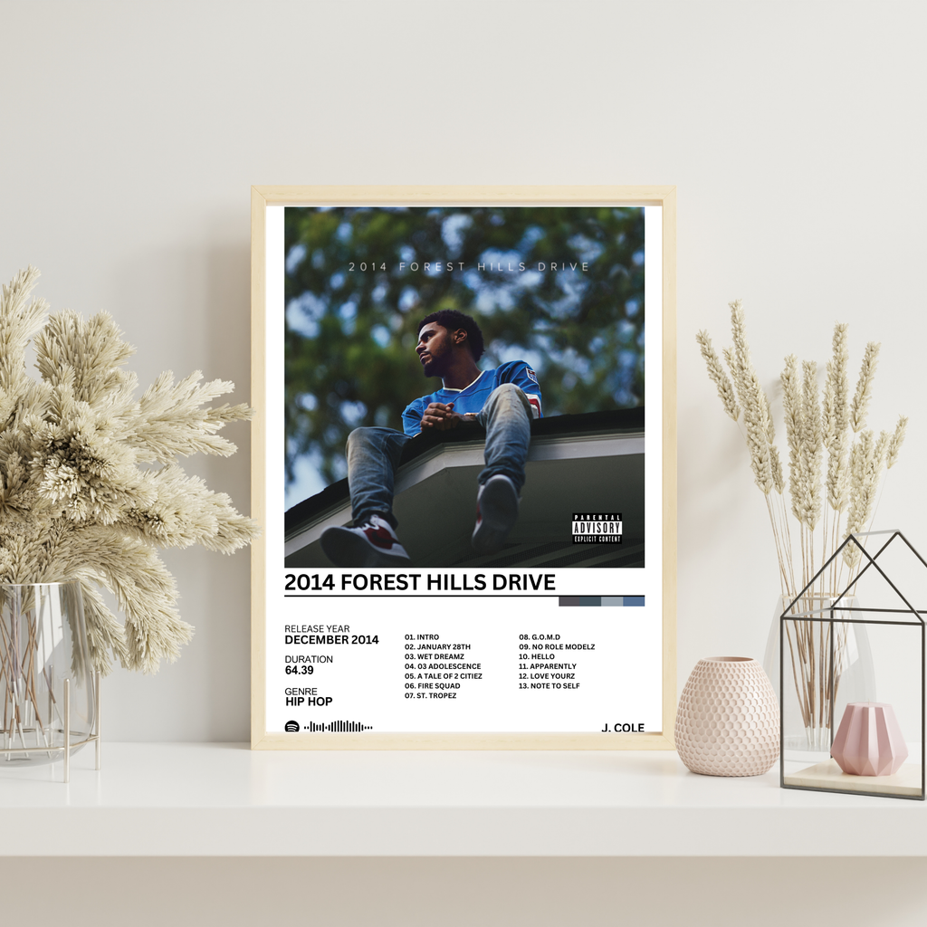 2014 Forest Hills - J.Cole | PosterStudio Album Collection