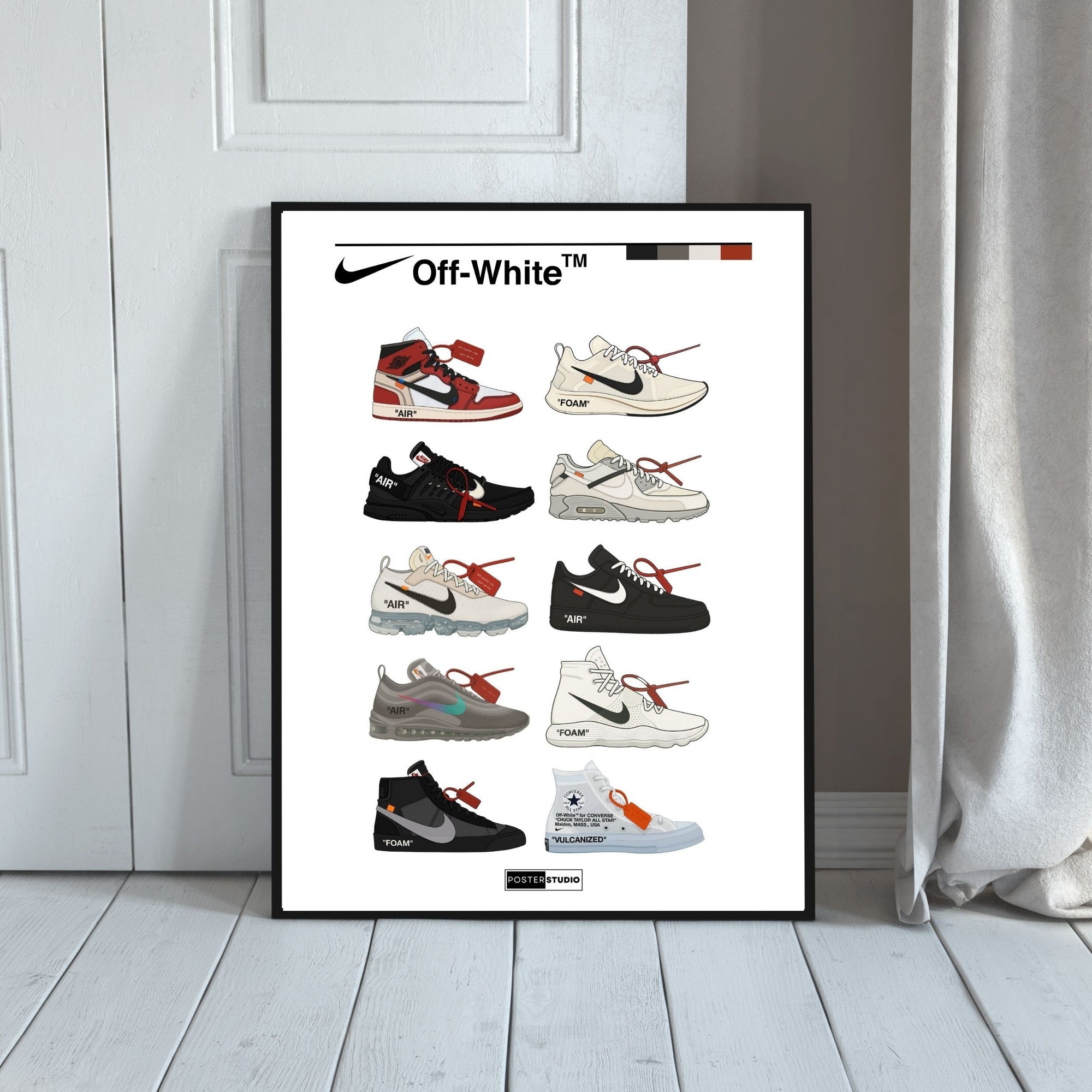 Nike x Off-White 'The Ten' Collection | Posterstudio Sneaker Collection