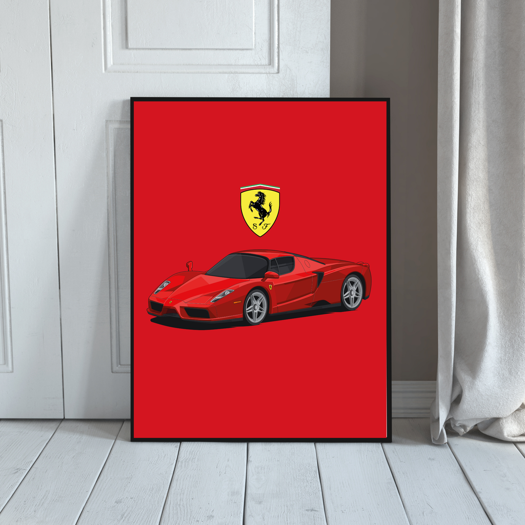 Ferrari Enzo | PosterStudio Automotive Collection