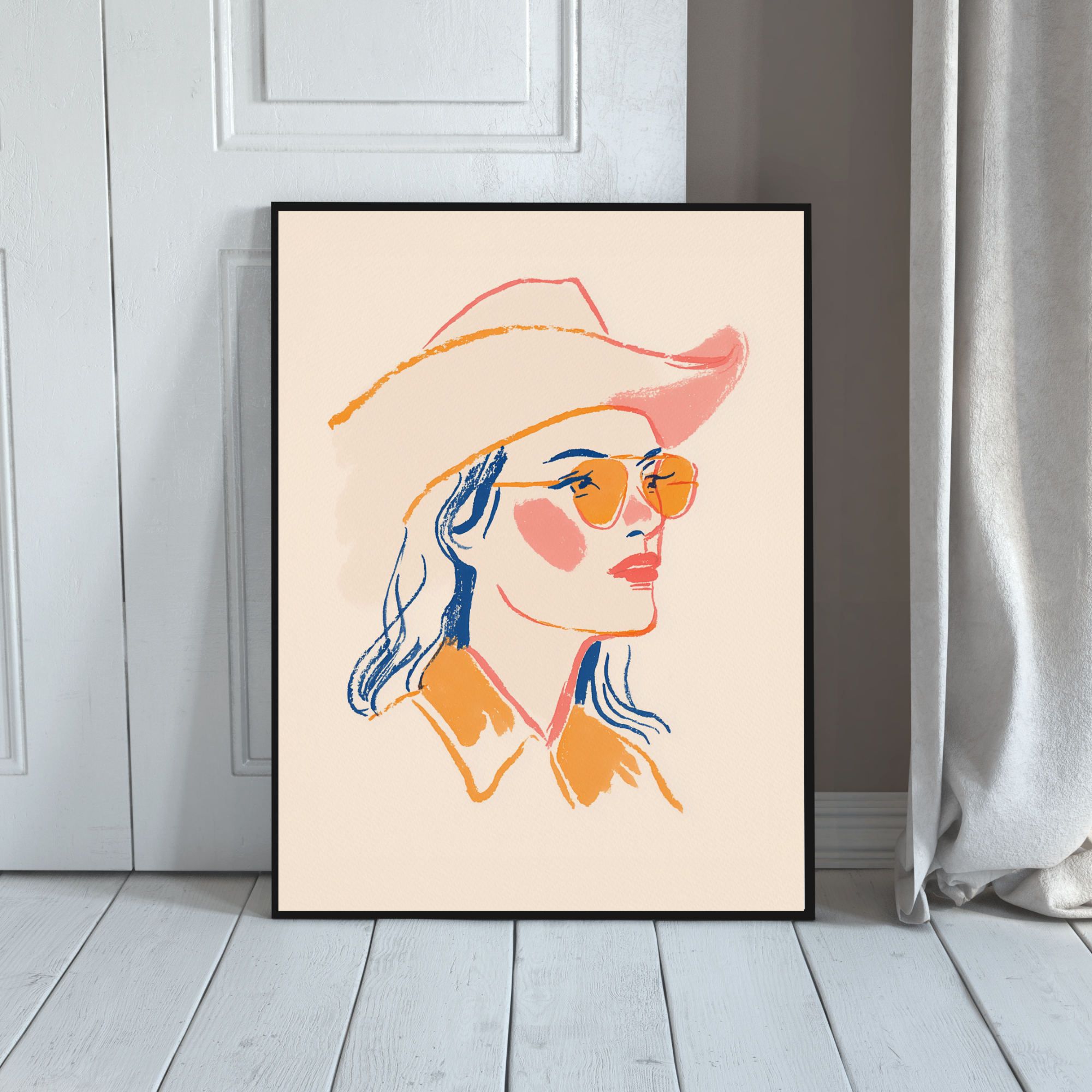 Cow Girl | PosterStudio Dopamine Collection