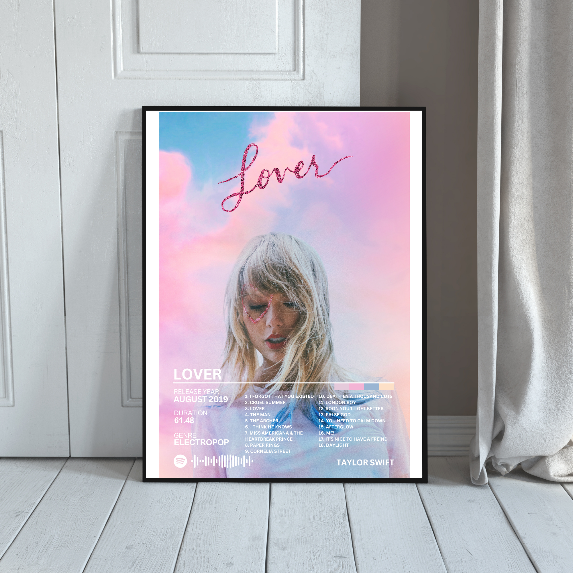 Lover - Taylor Swift 2 | PosterStudio Album Collection