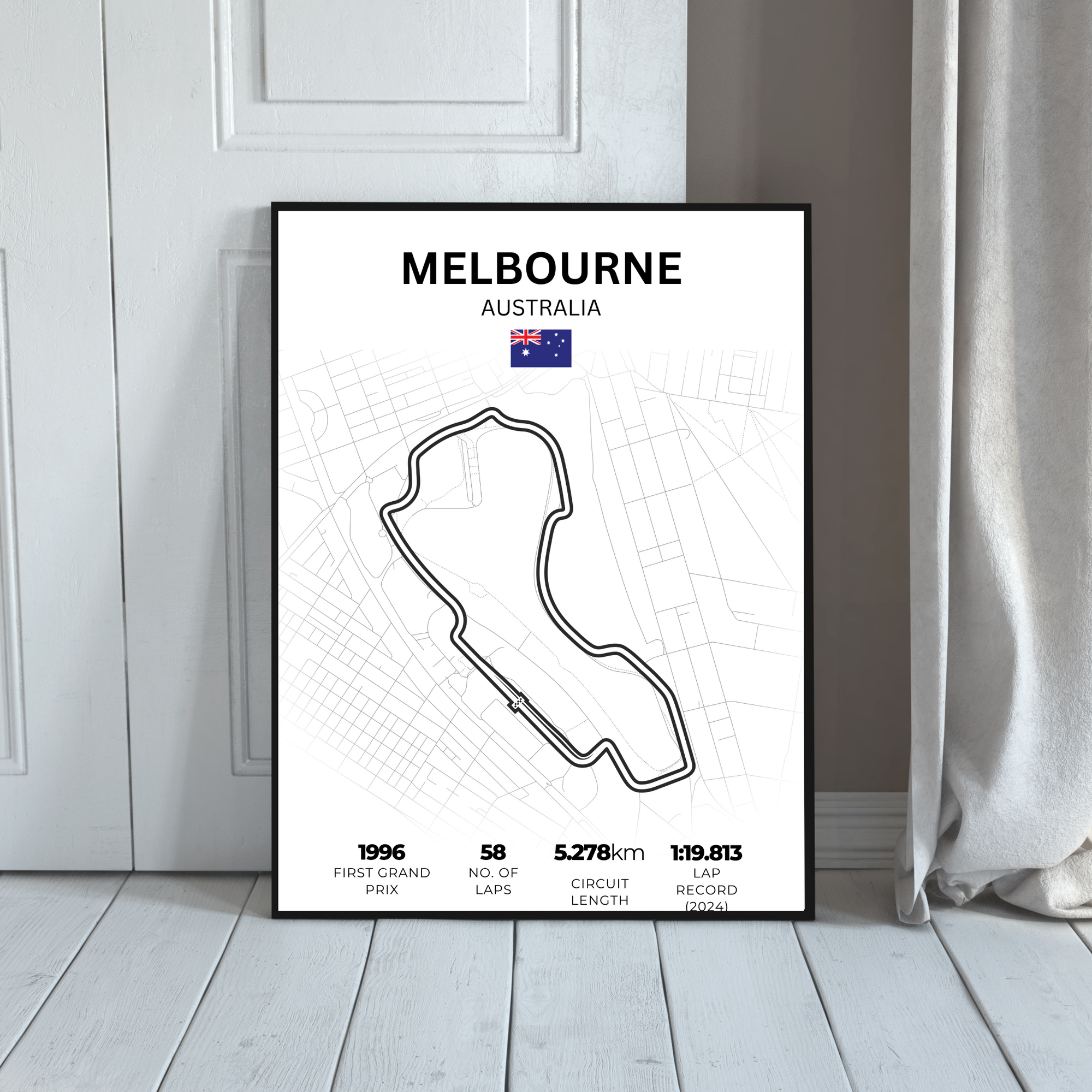 Melbourne | PosterStudio Formula One Collection