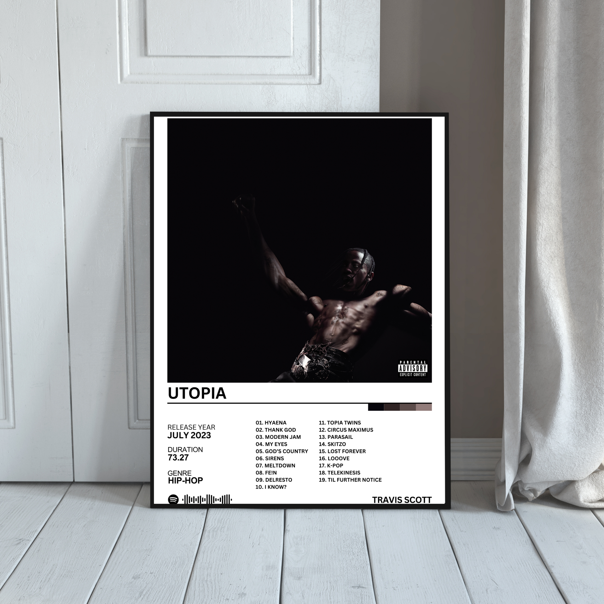 Utopia - Travis Scott | PosterStudio Album Collection