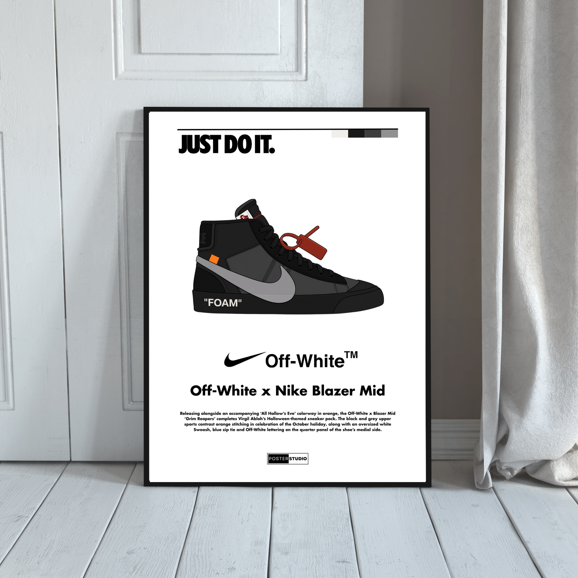 Nike x Off-White 'Blazer Mids' | PosterStudio Sneaker Collection